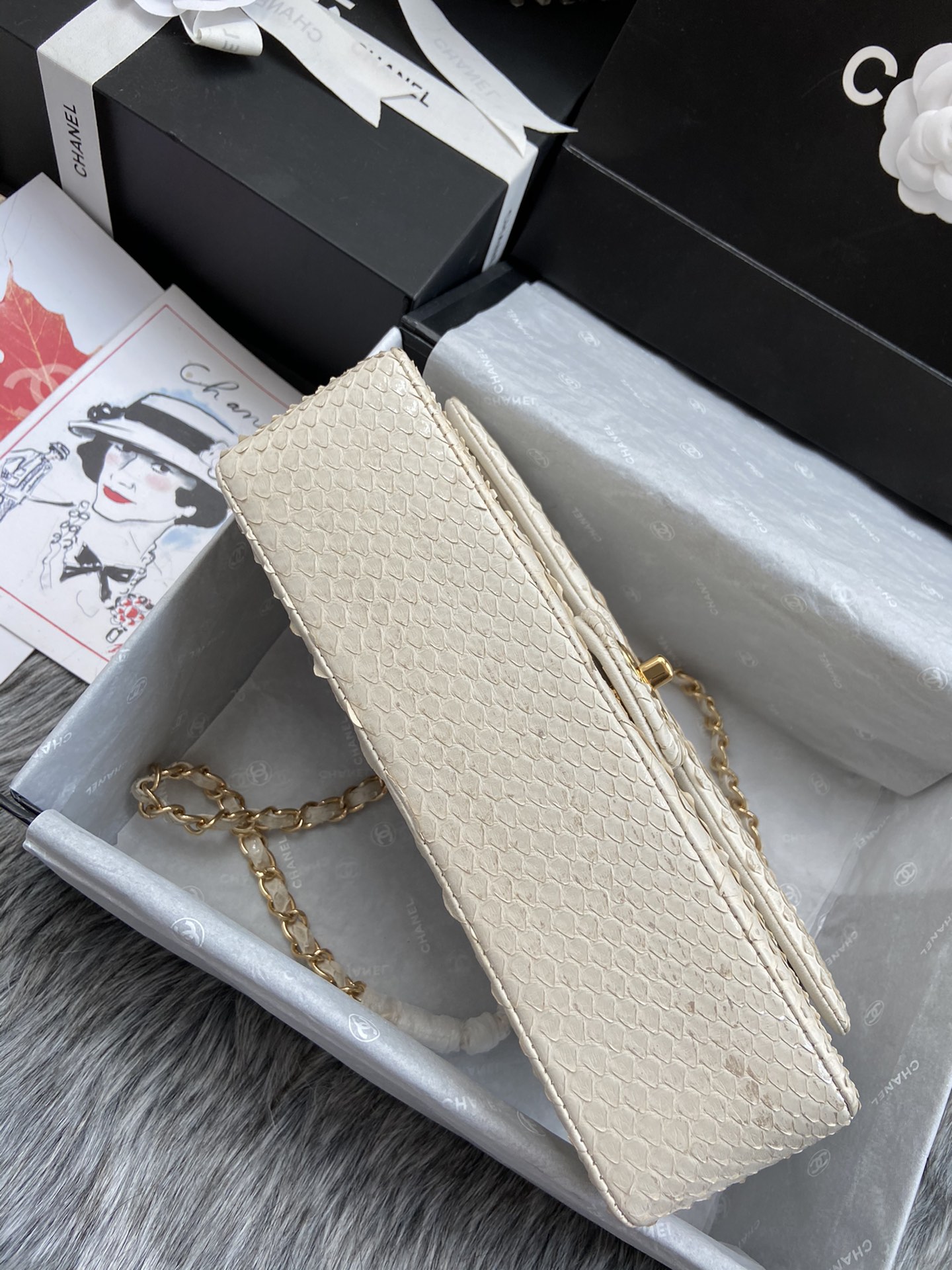 C*hanel Top Bag 25.5*7*16CM