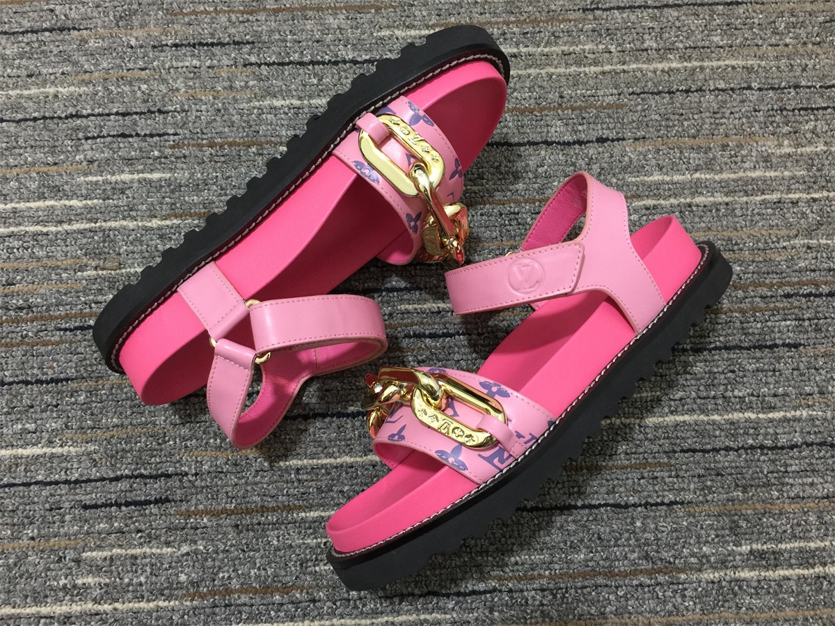 Women L*ouis V*uitton Top Sandals