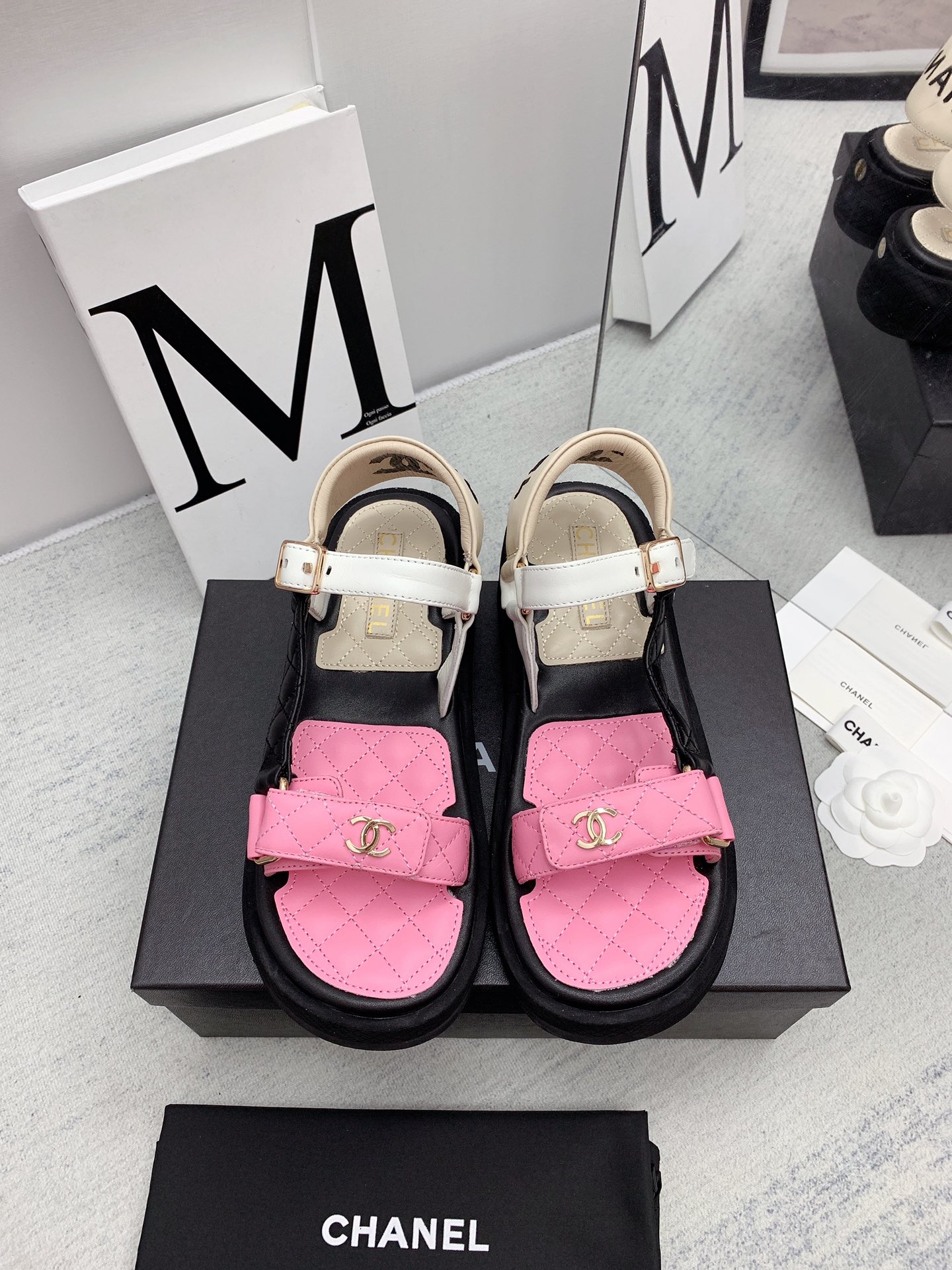 Women C*hanel Top Sandals