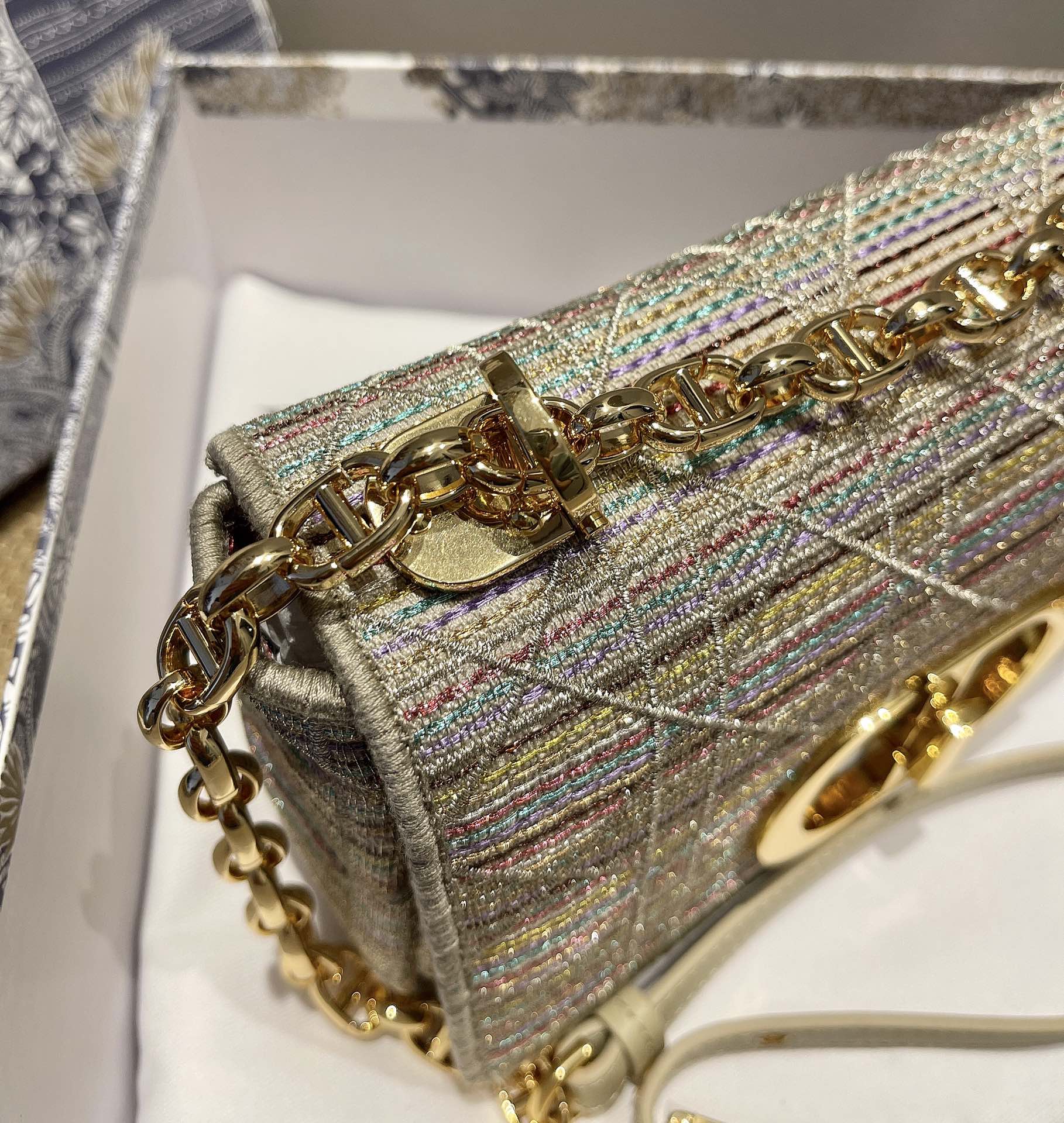 D*ior Top Bag 20*12*7cm