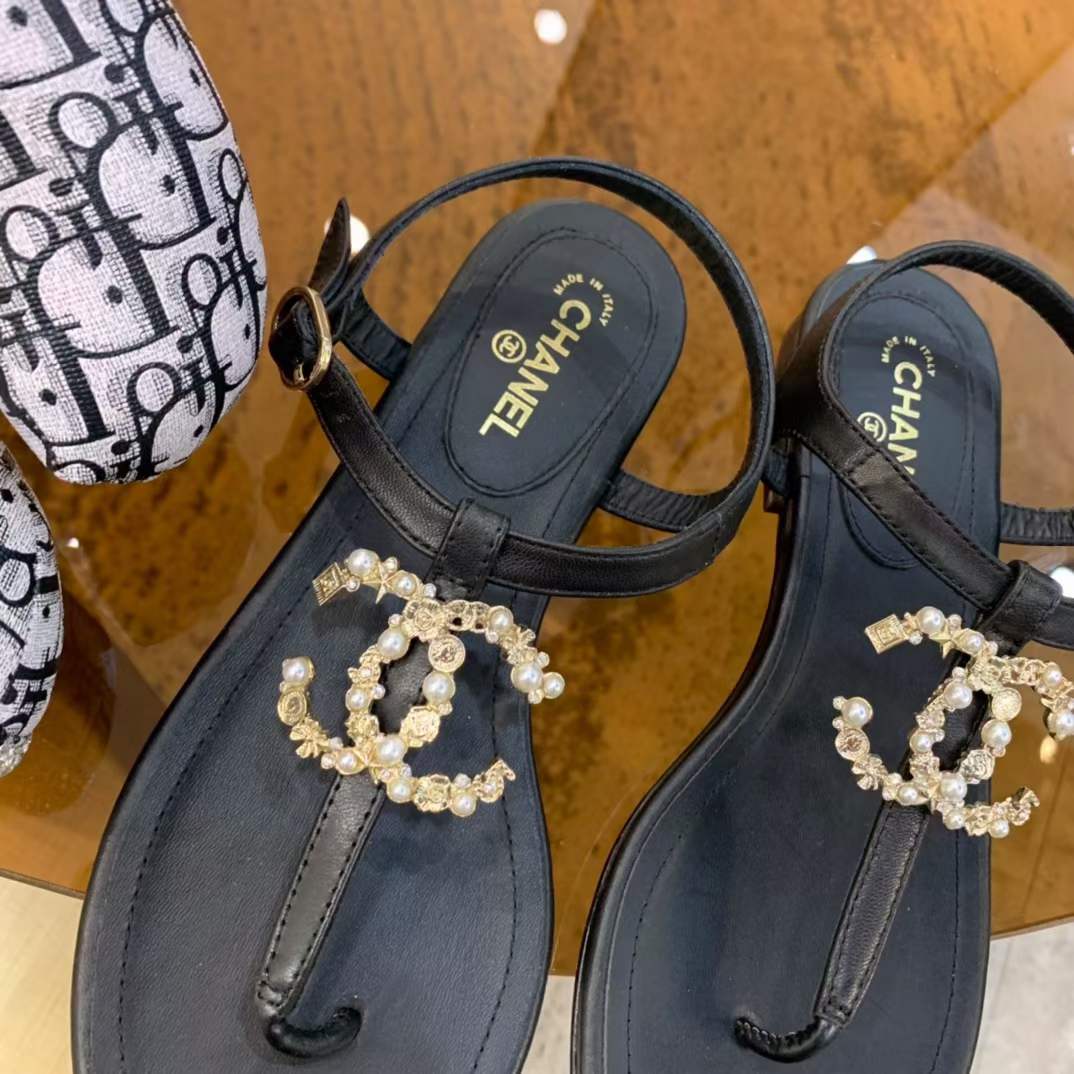 Women C*hanel Top Sandals