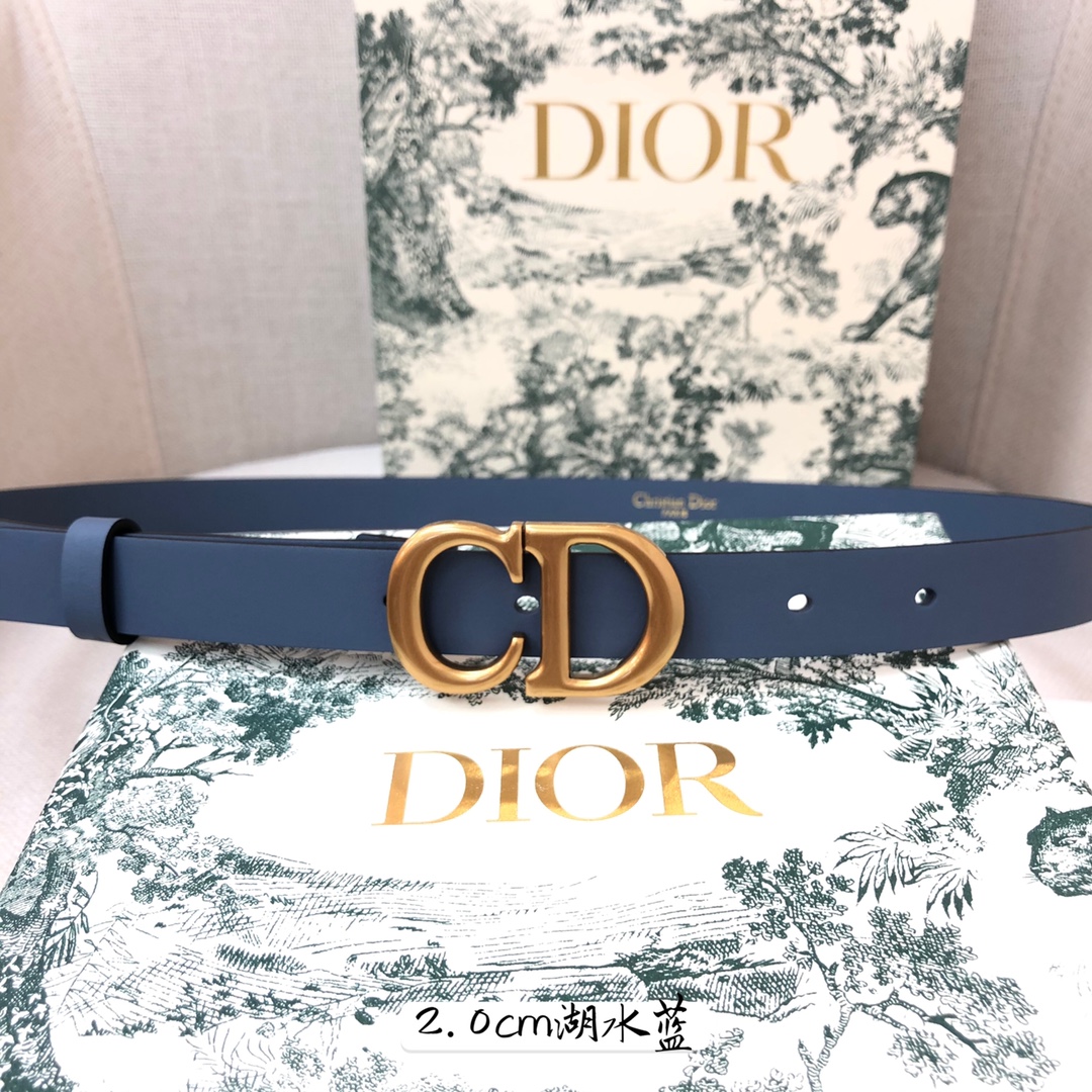 D*ior Belts Top Quality 20mm
