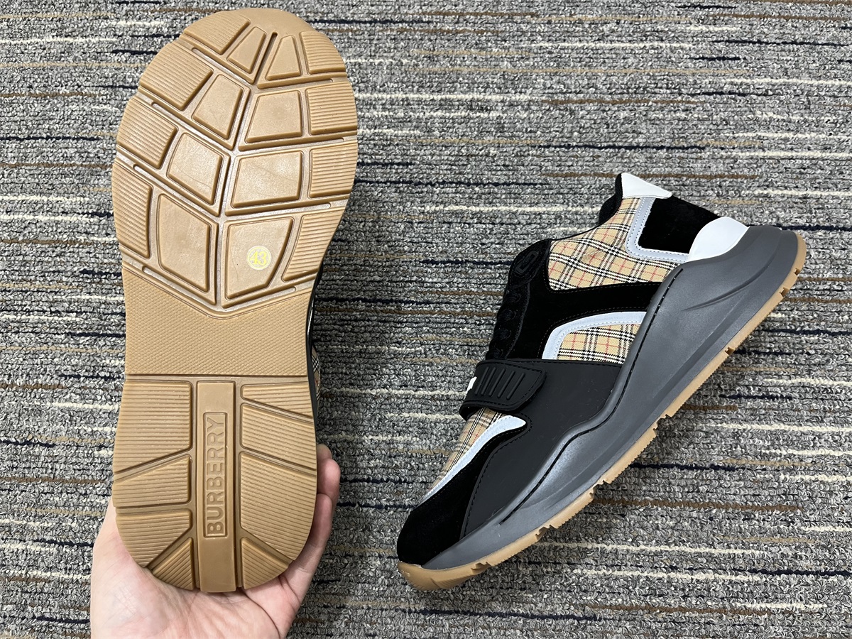 Men B*urberry Top Sneakers