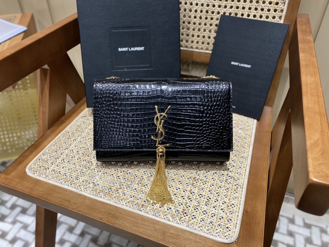 Y*SL Bag Top Quality 24*14.5*5.5 cm