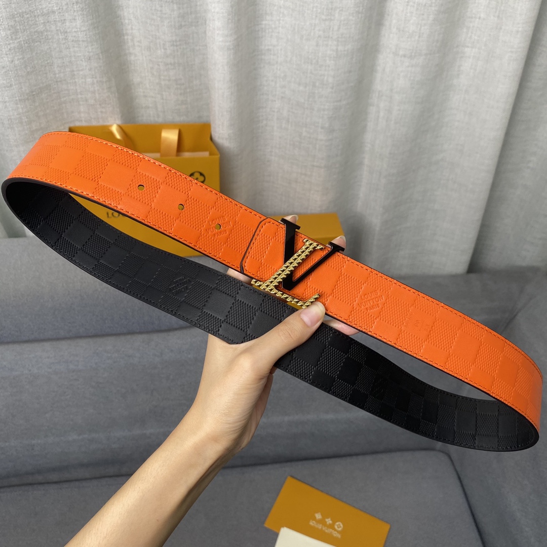 L*ouis V*uitton Belts Top Version 4.0cm