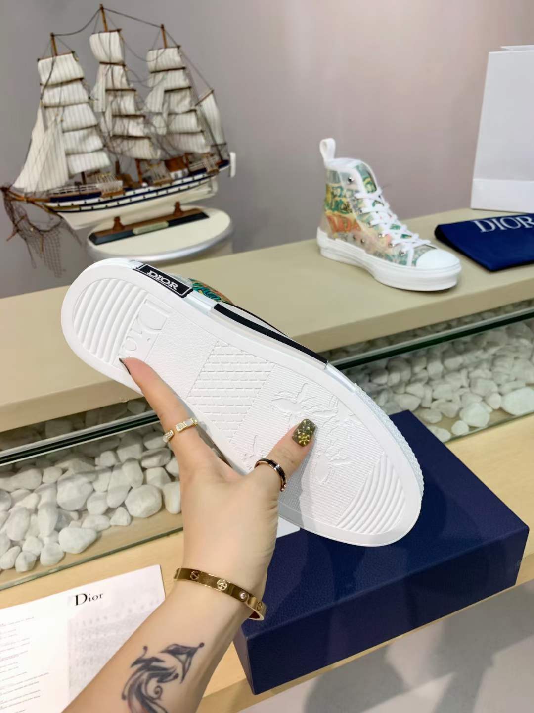 Men Women D*or Top Sneaker