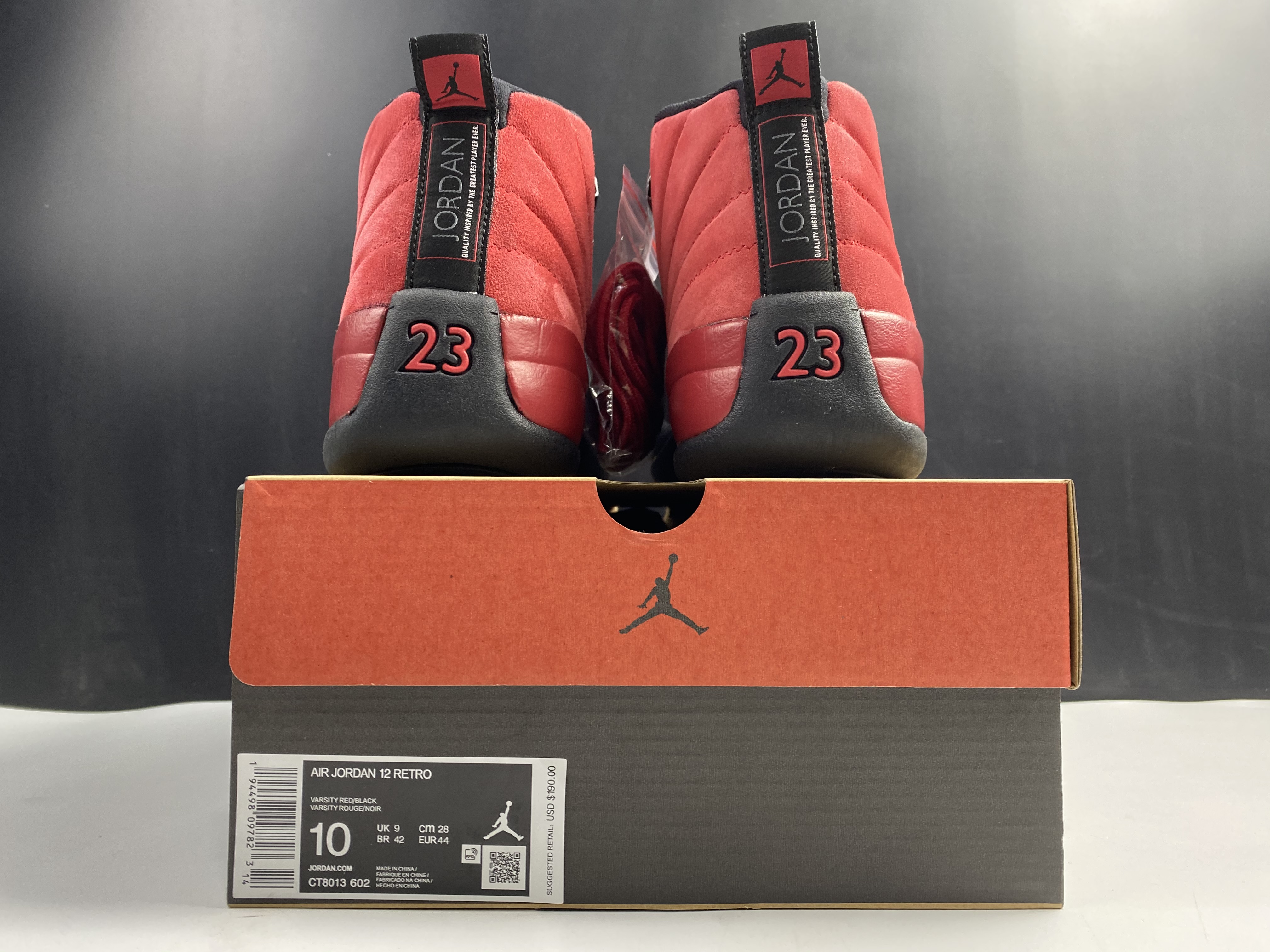 Air Jordan 12 “Reverse Flu Game