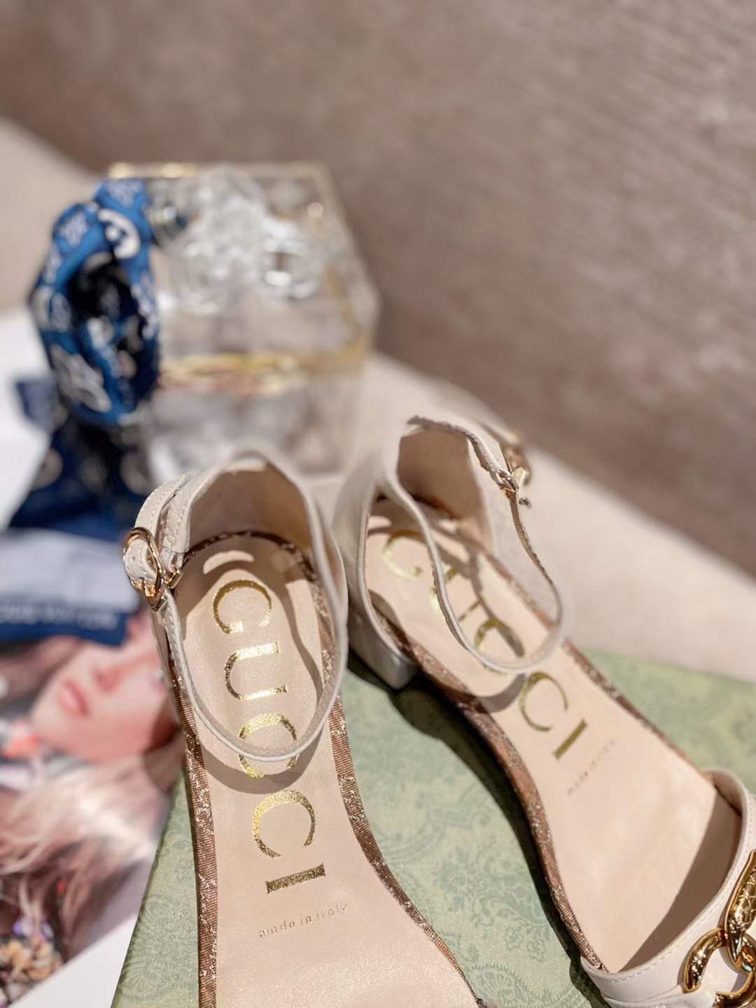 Women G*ucci Top Sandals