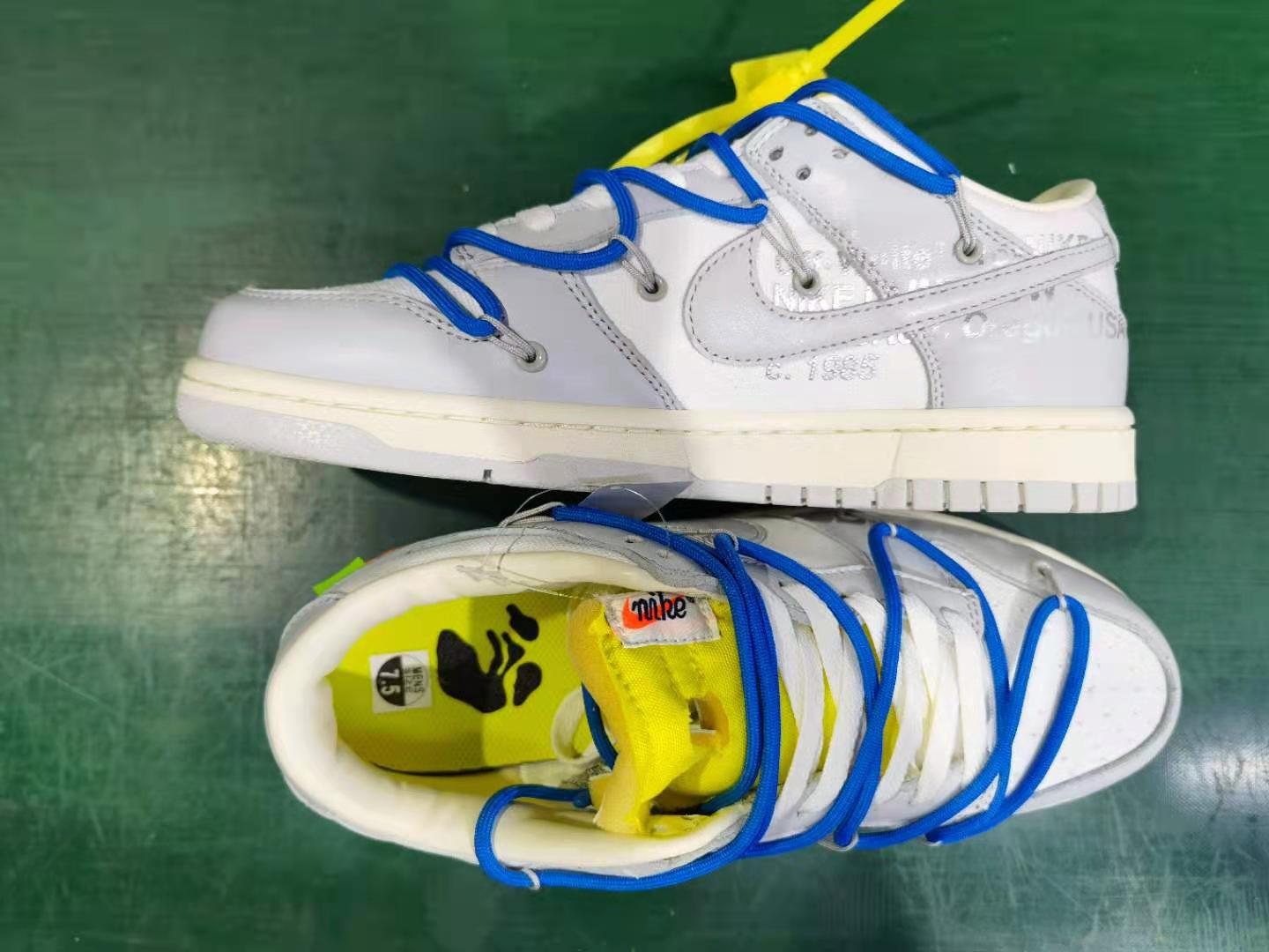 from O*ff-W*hite x Nike Dunk Low