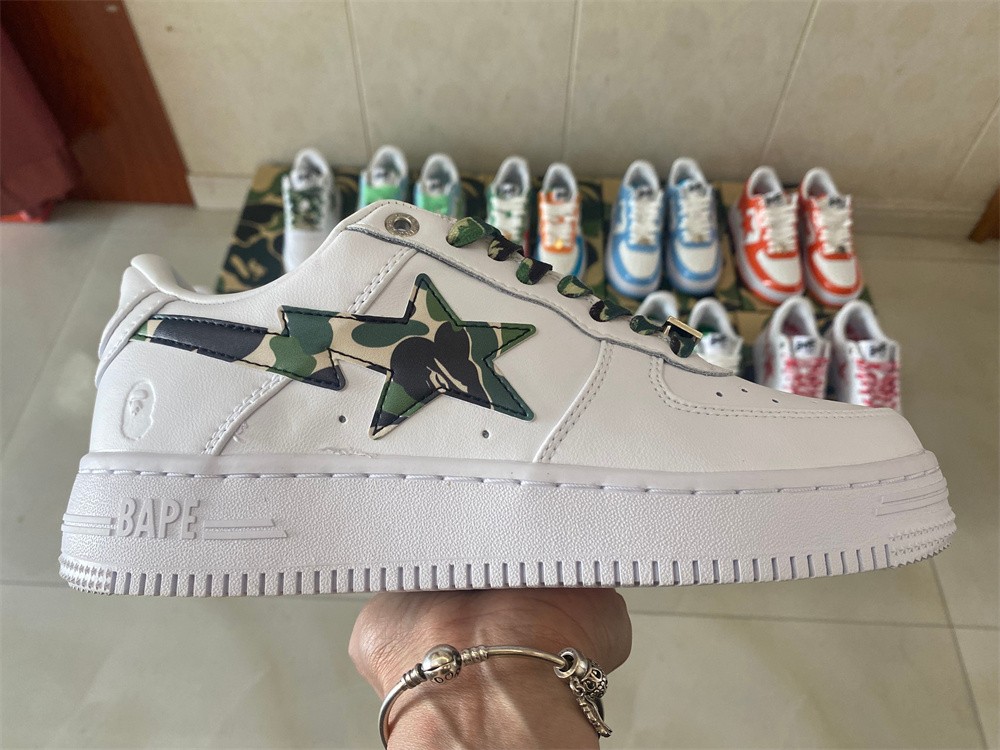 Men Women B*ape Top Sneaker