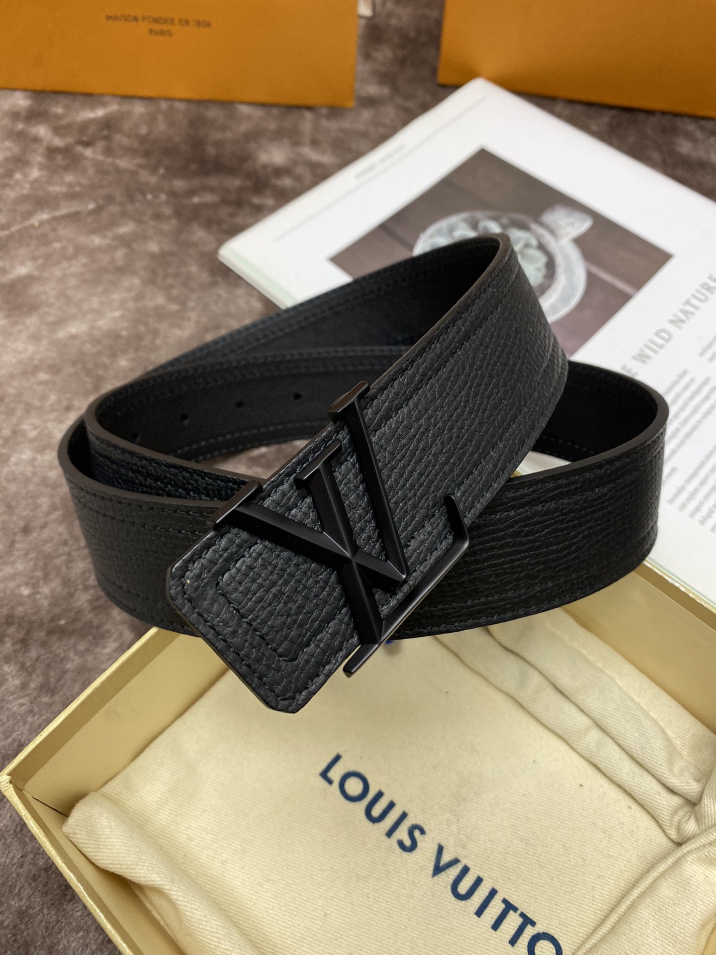 L*ouis V*uitton Belts Top Quality 40MM
