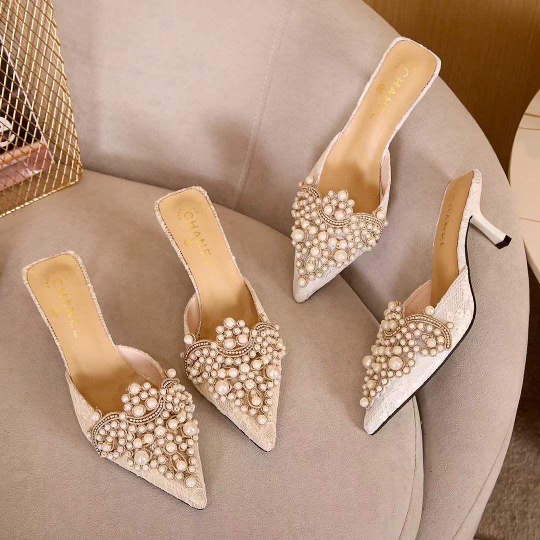 Women C*hanel Top Sandals