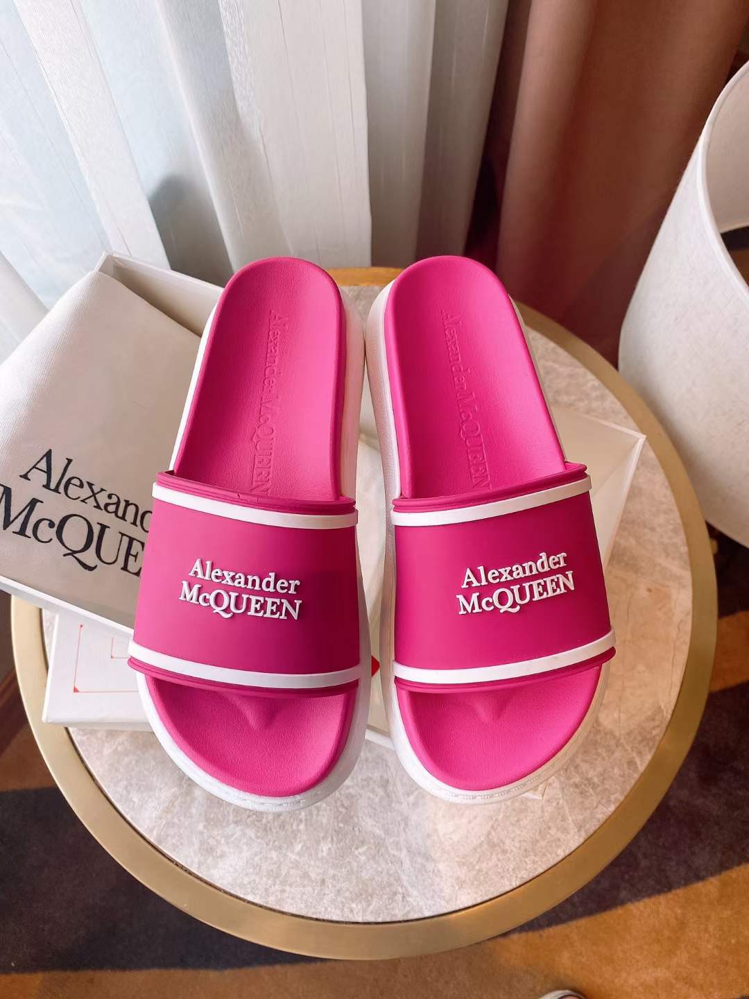 Women A*lexander M*cqueen Top Sandals