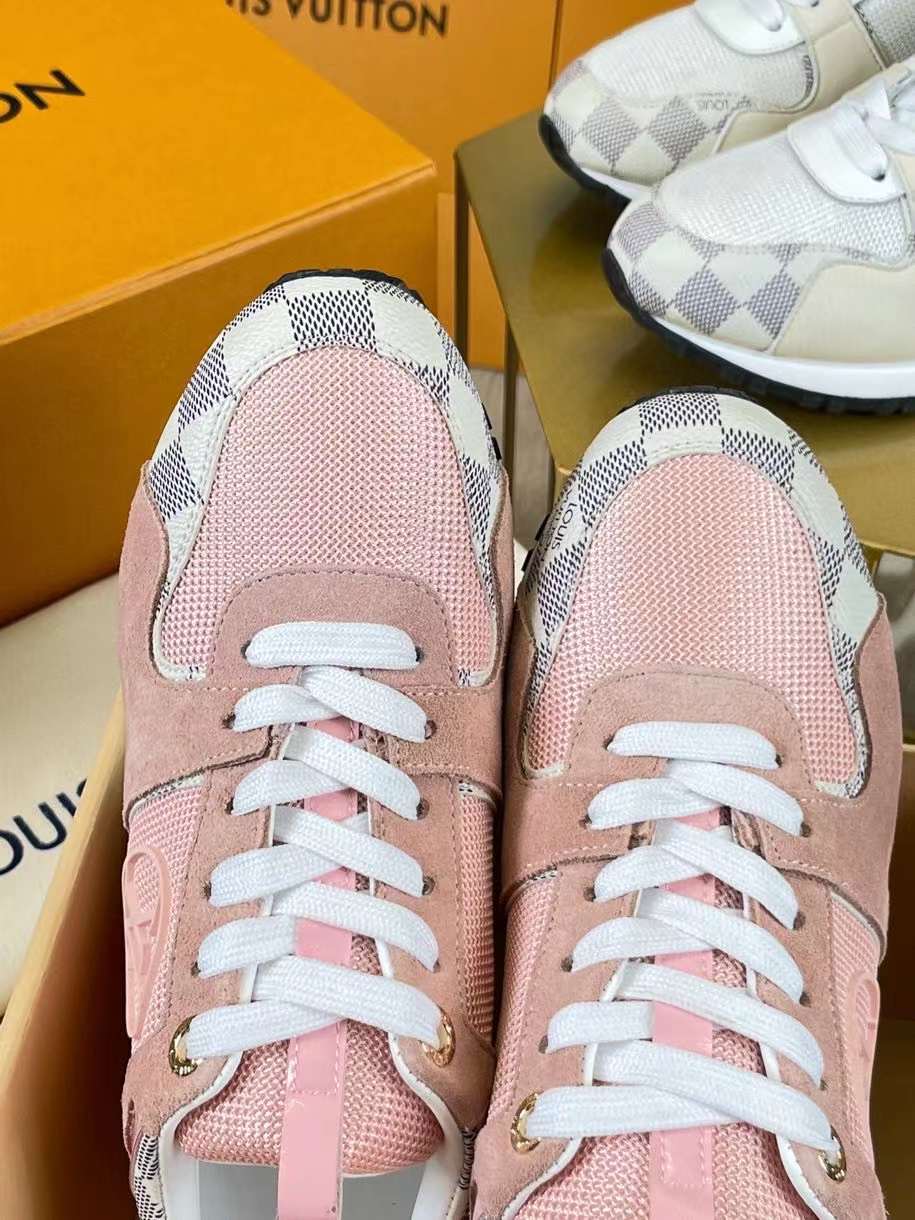 Women L*ouis V*uitton Run Away Top Sneaker
