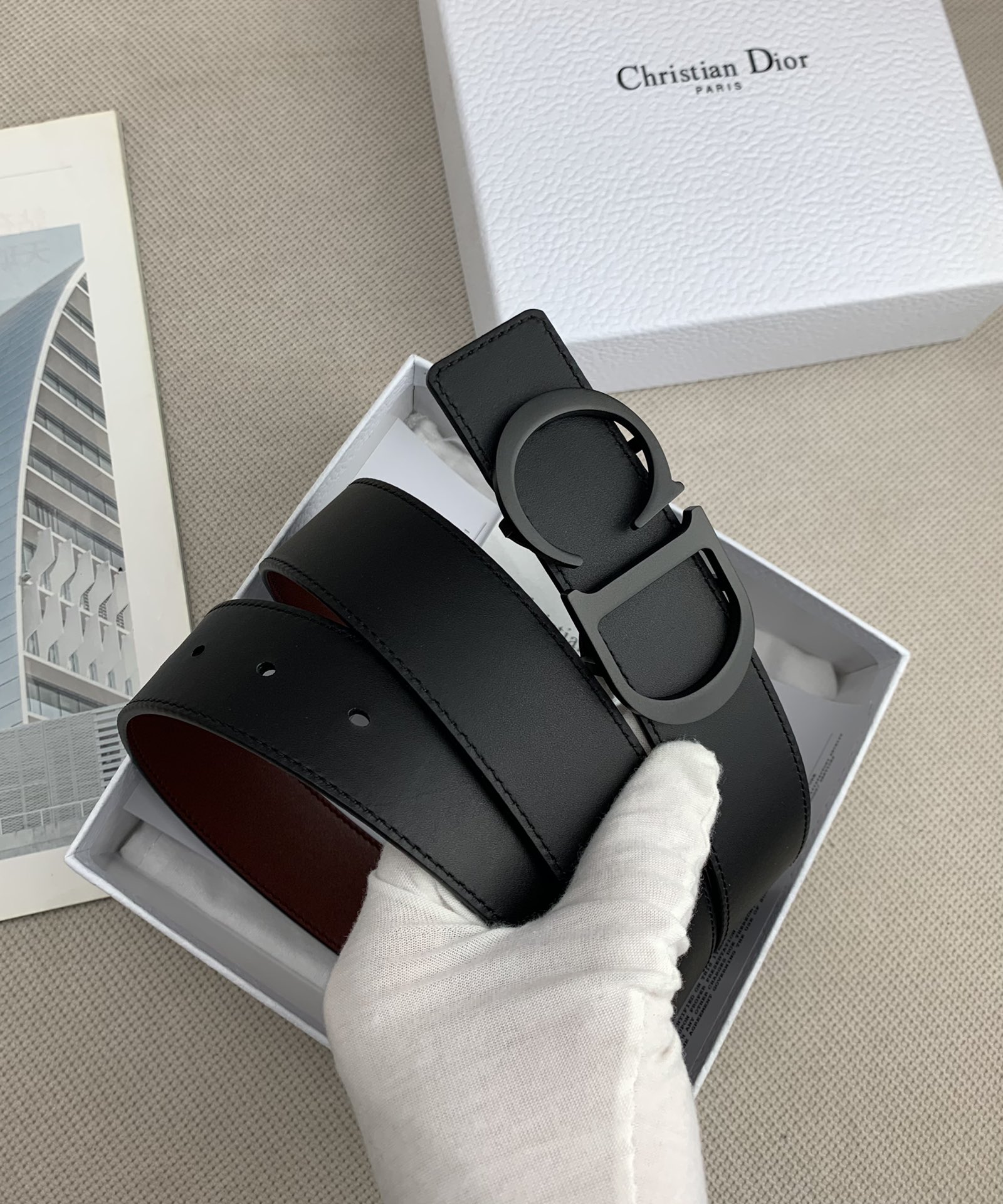 D*ior Belts Top Quality 35MM