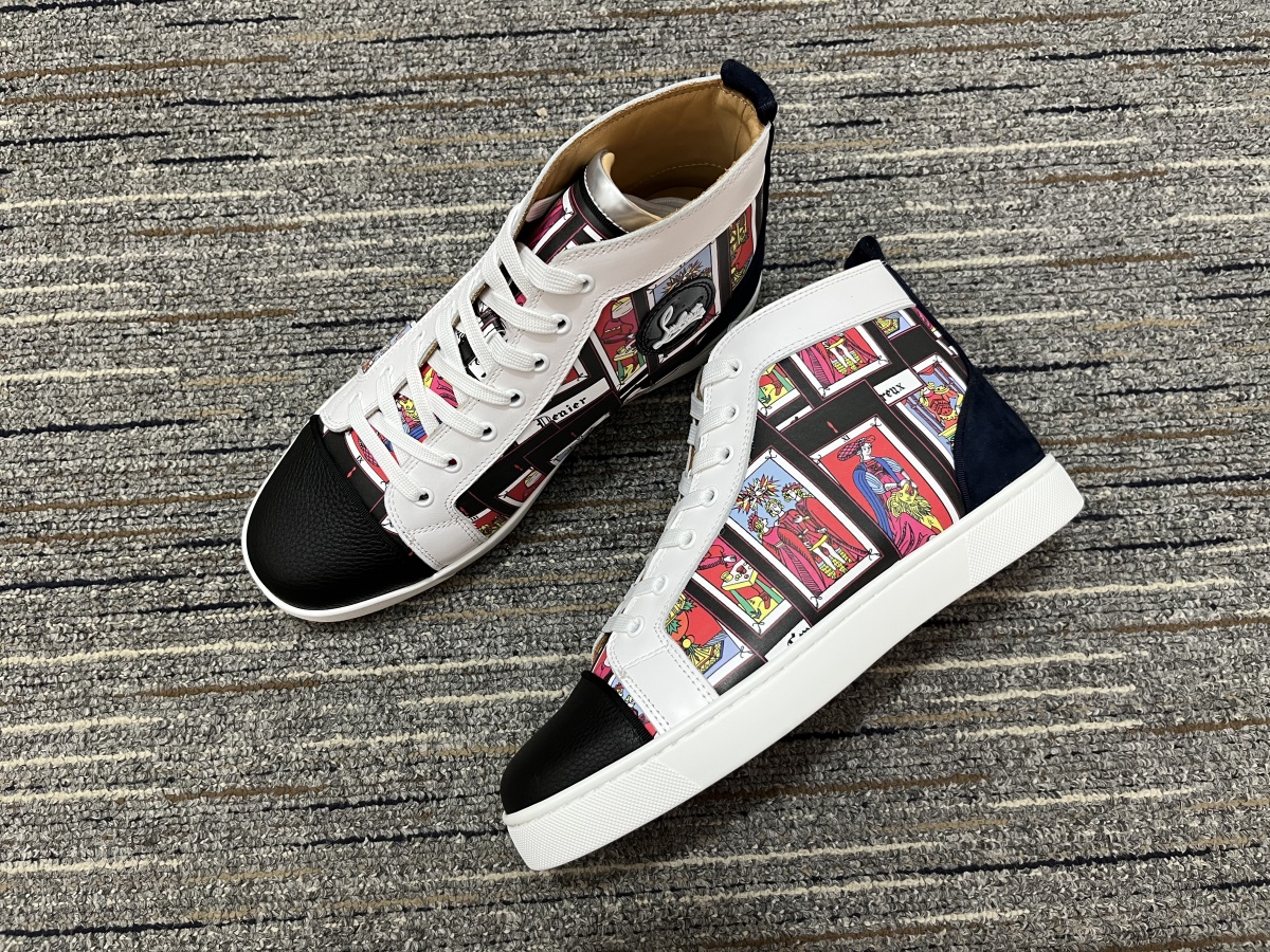 Men Women C*hristian L*ouboutin Top Sneaker