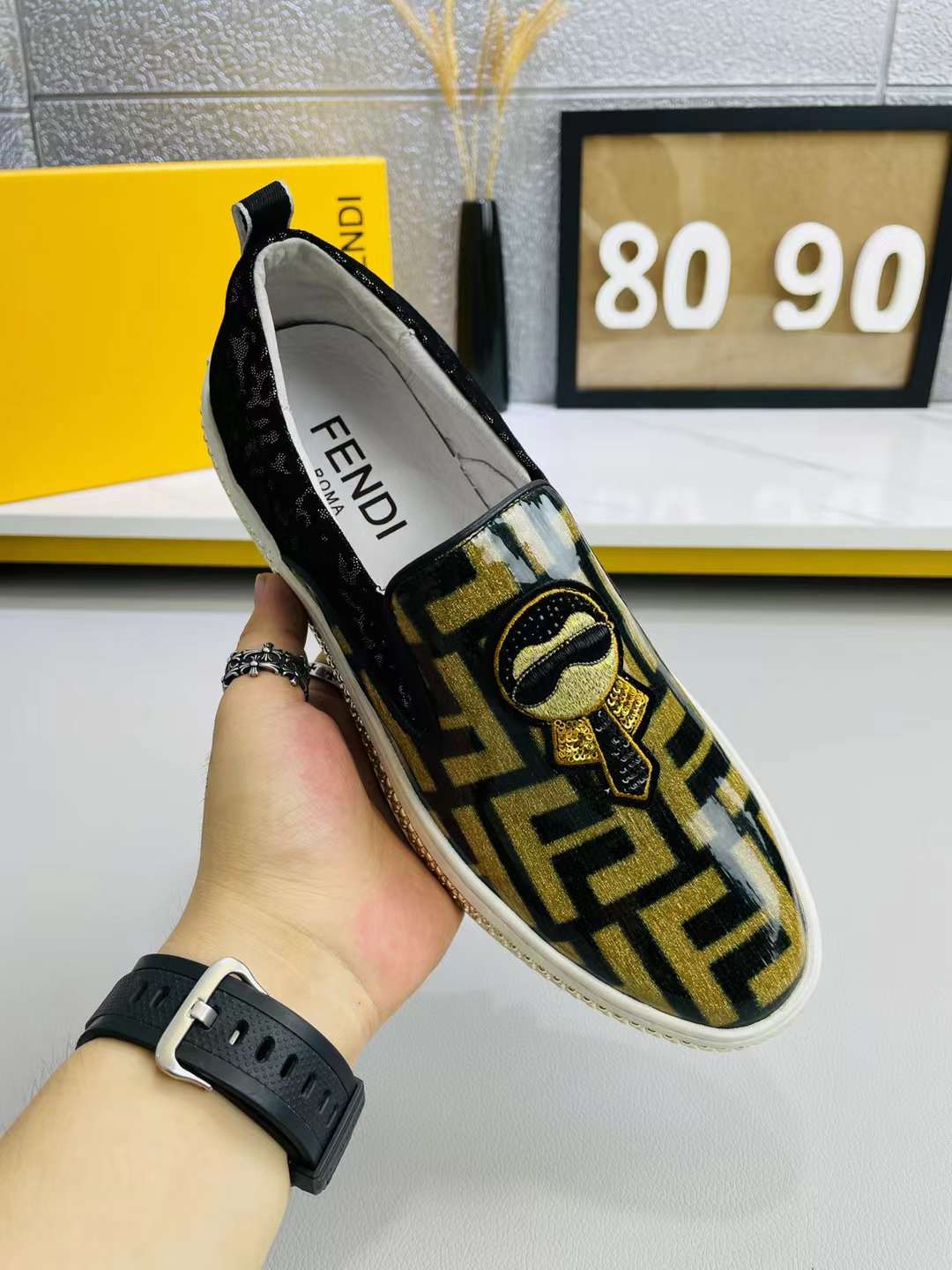 Men F*endi Top Sneaker