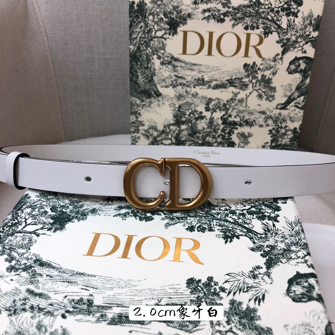 D*ior Belts Top Quality 20mm