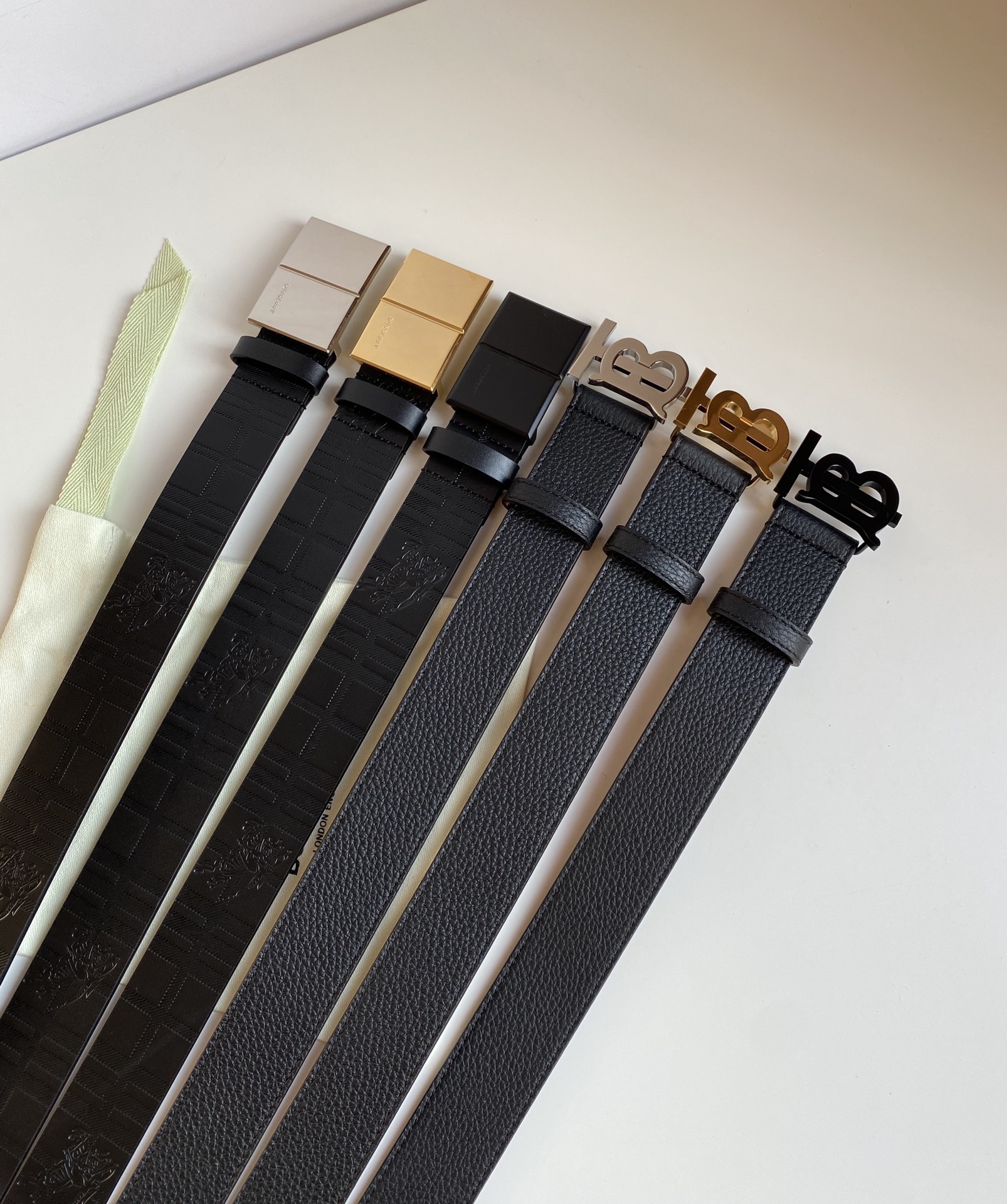 B*urberrry Belts Top Quality 35MM