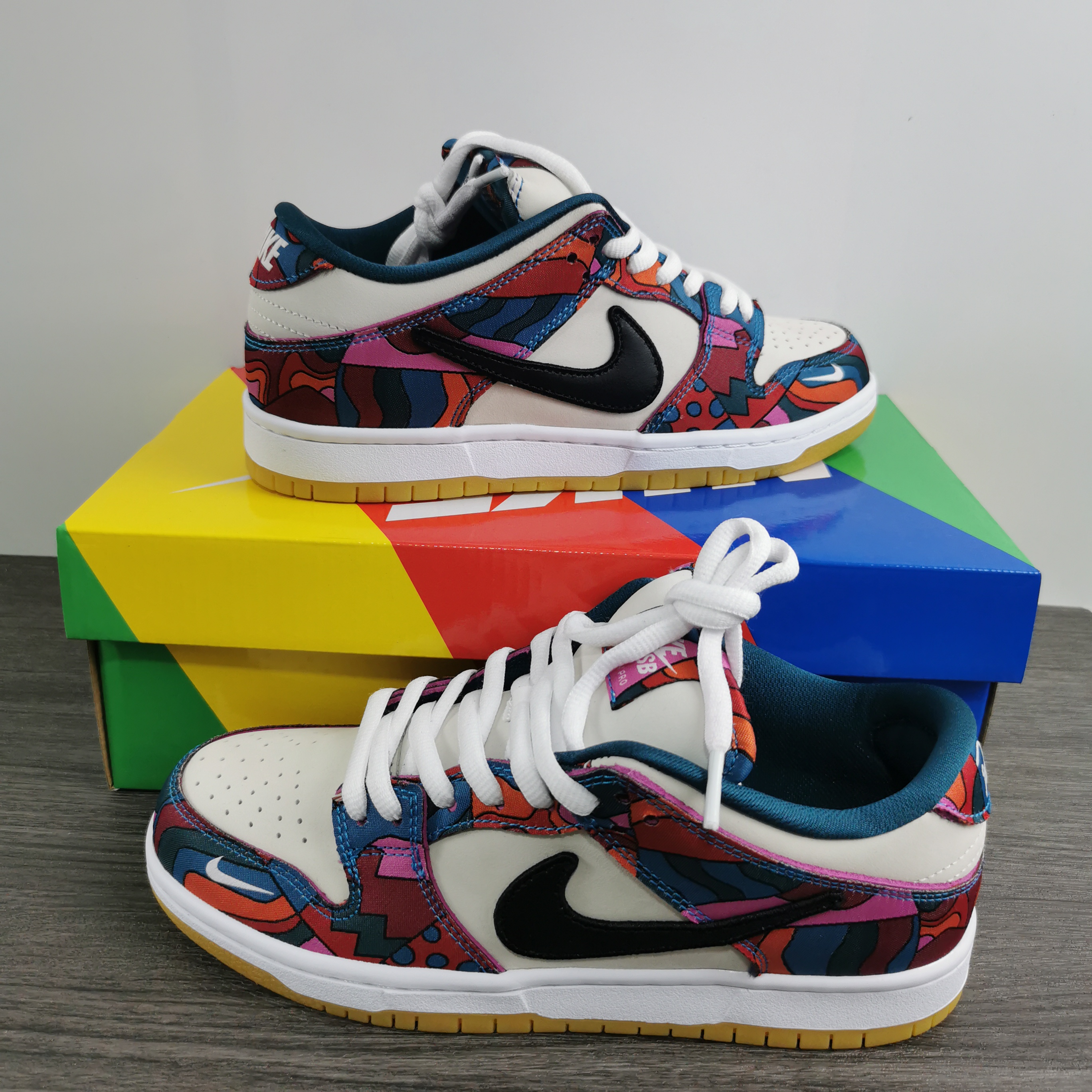 from Parra X Nike SB Dunk Low DH7695-600