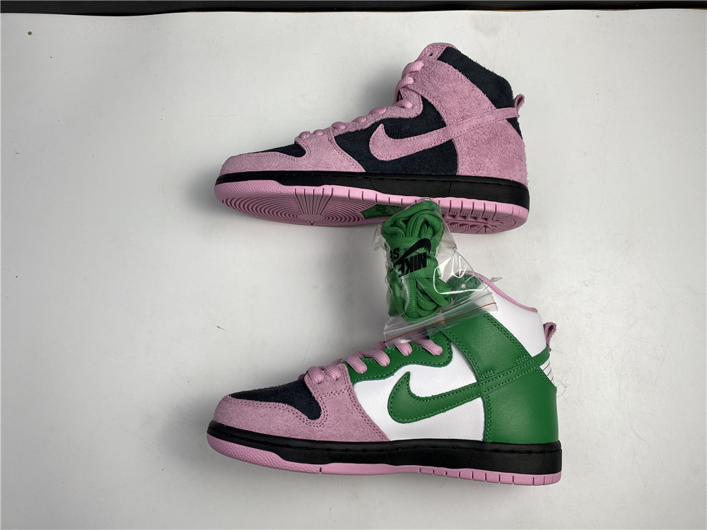 from Nike Dunk SB Hi “Invert Celtics” CU7349-001