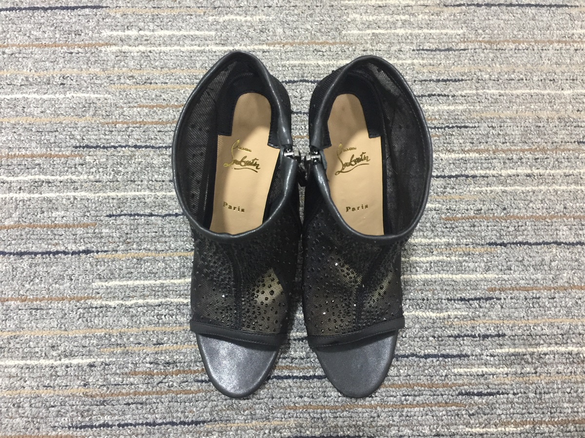 Women C*hristian L*ouboutin Top Boot