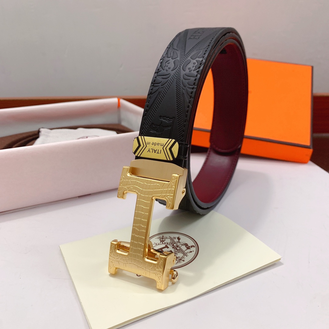 H*ermes Belts Top Quality 34MM