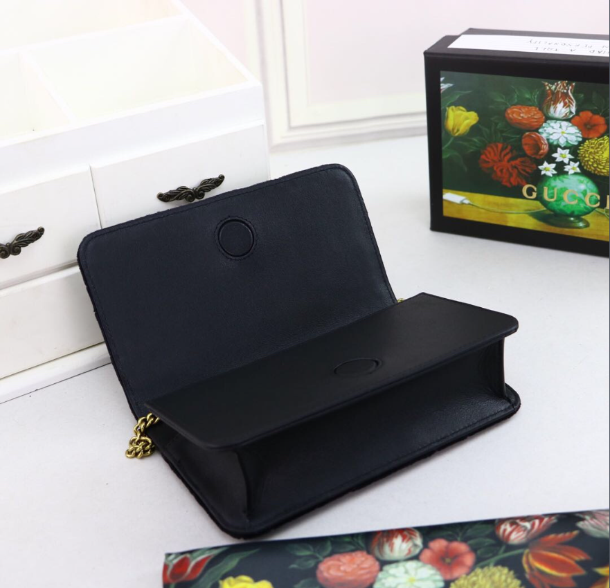 G*ucci Bag Top Qualit 18*10*5CM