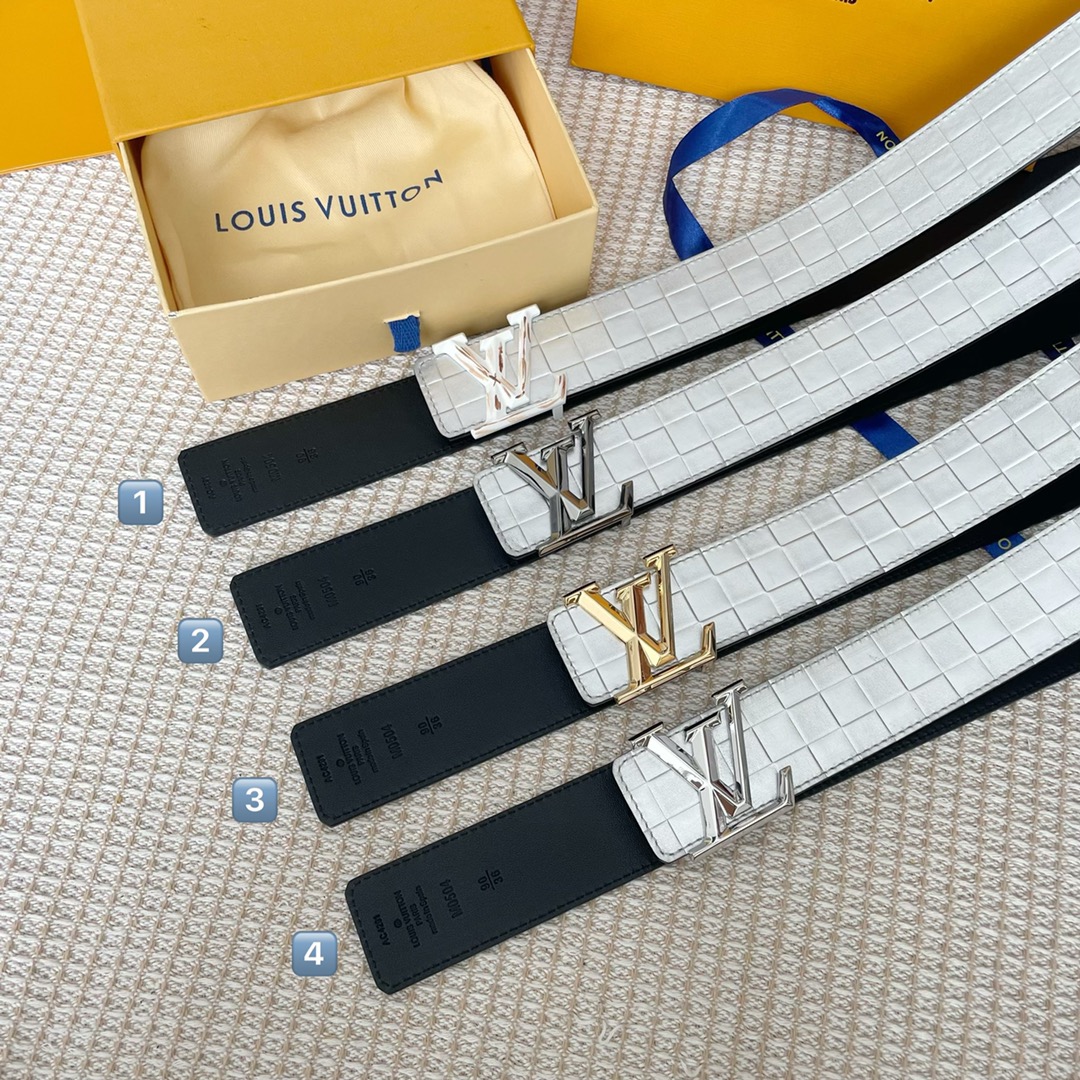 L*ouis V*uitton Belts Top Quality 40MM