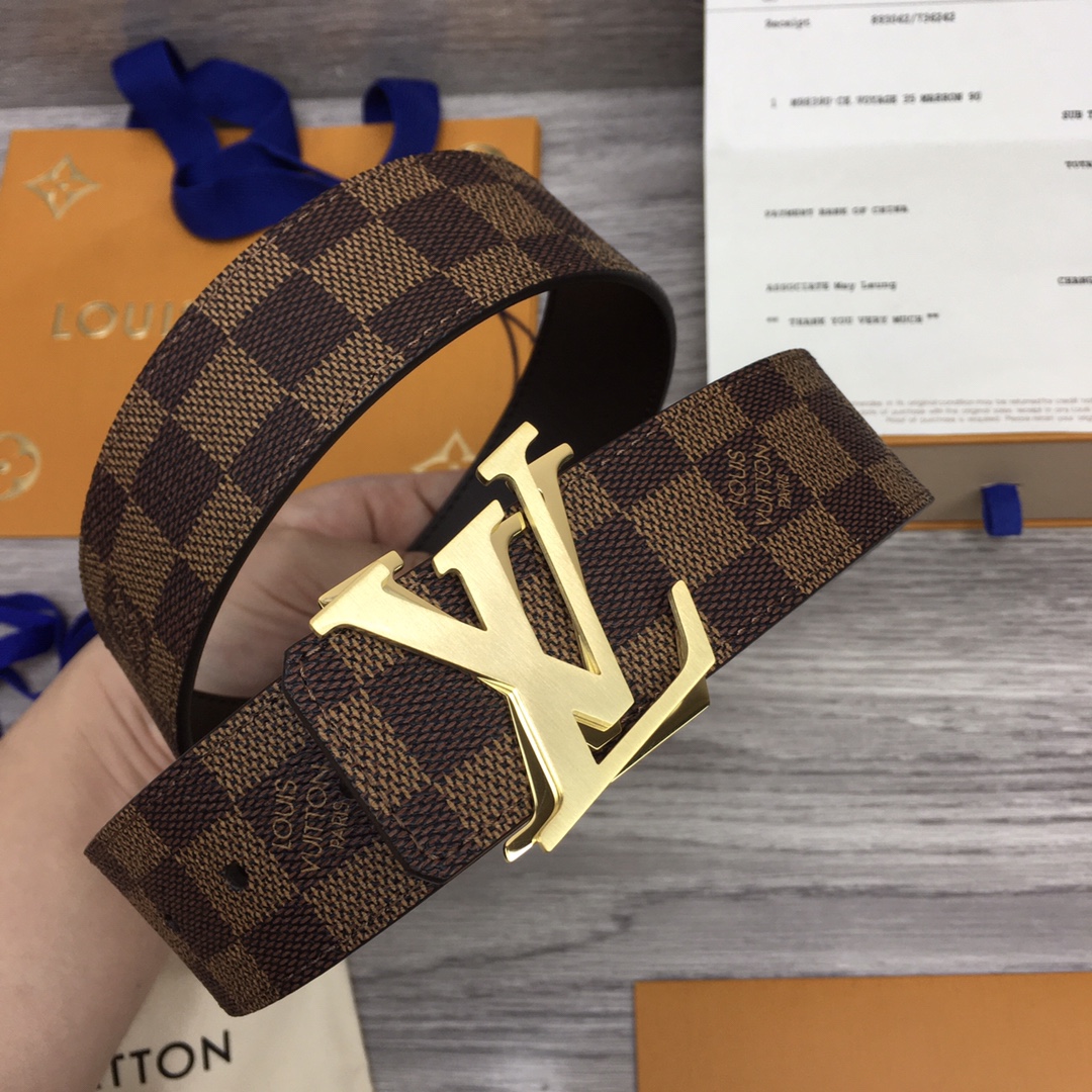 L*ouis V*uitton Belts Top Quality 40MM