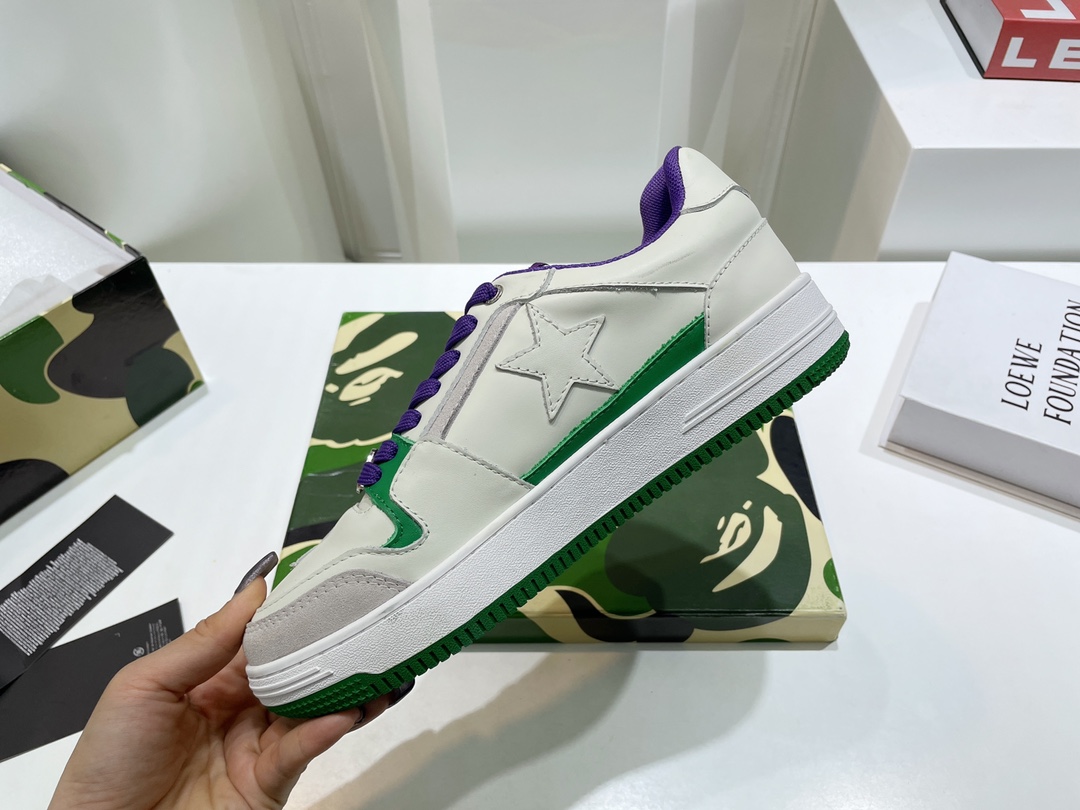 Men Women B*ape Top Sneaker