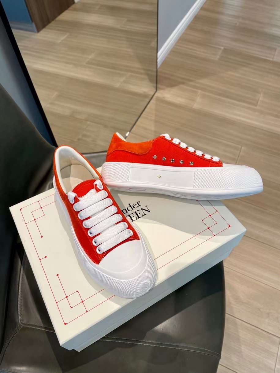 Men Women A*lexander M*cqueen Top Sneaker