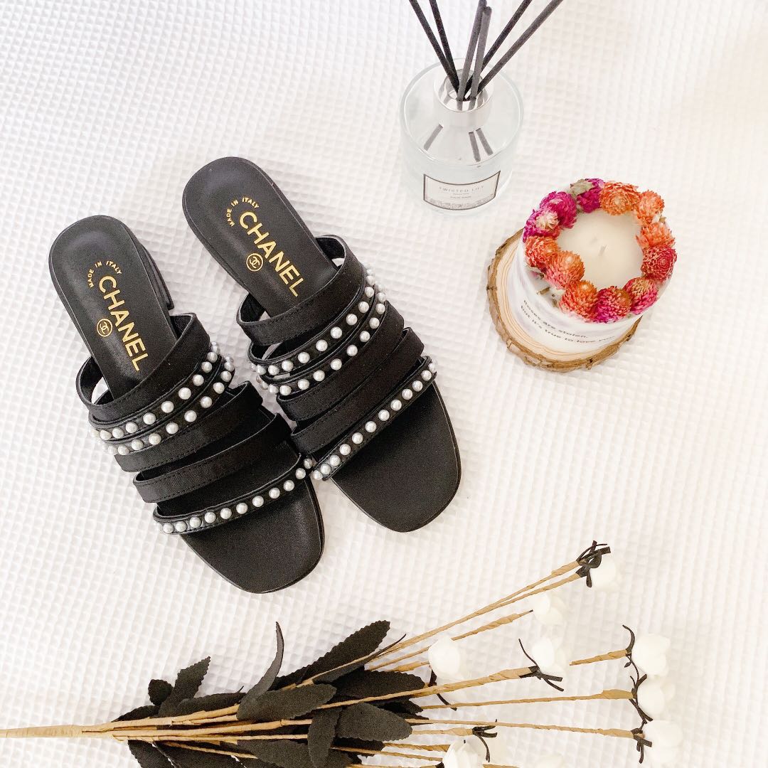 Women C*hanel Top Sandals