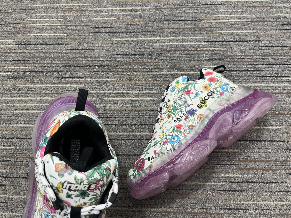 Men Women B*alenciaga Top Sneakers