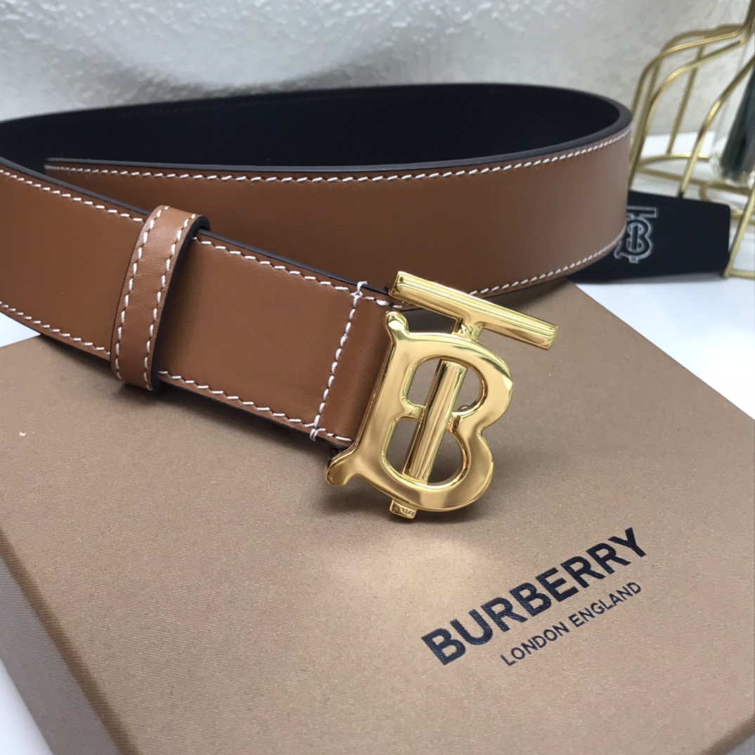 B*urberrry Belts Top Quality 35MM