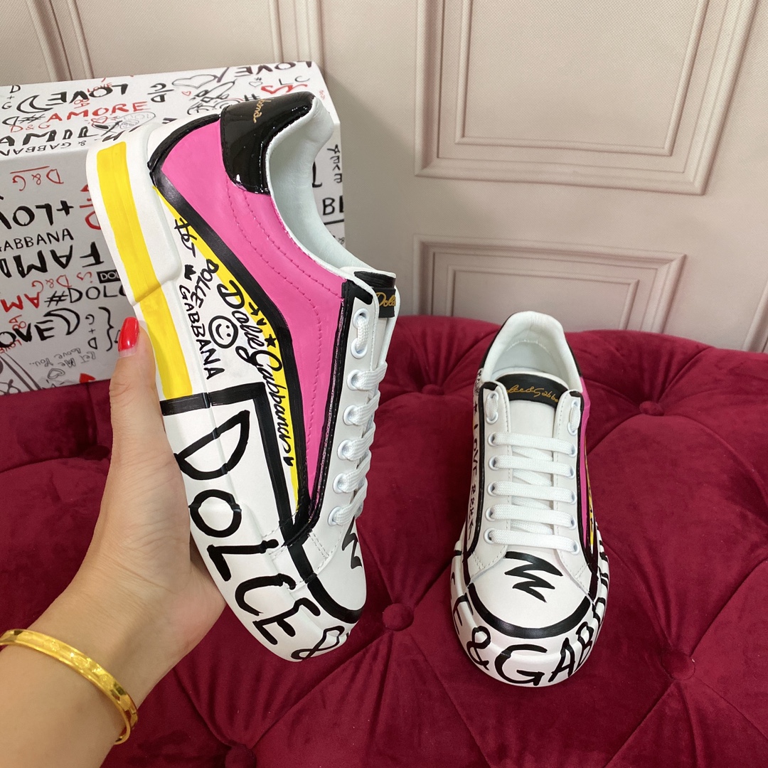 Men Women D*G Top Sneakers