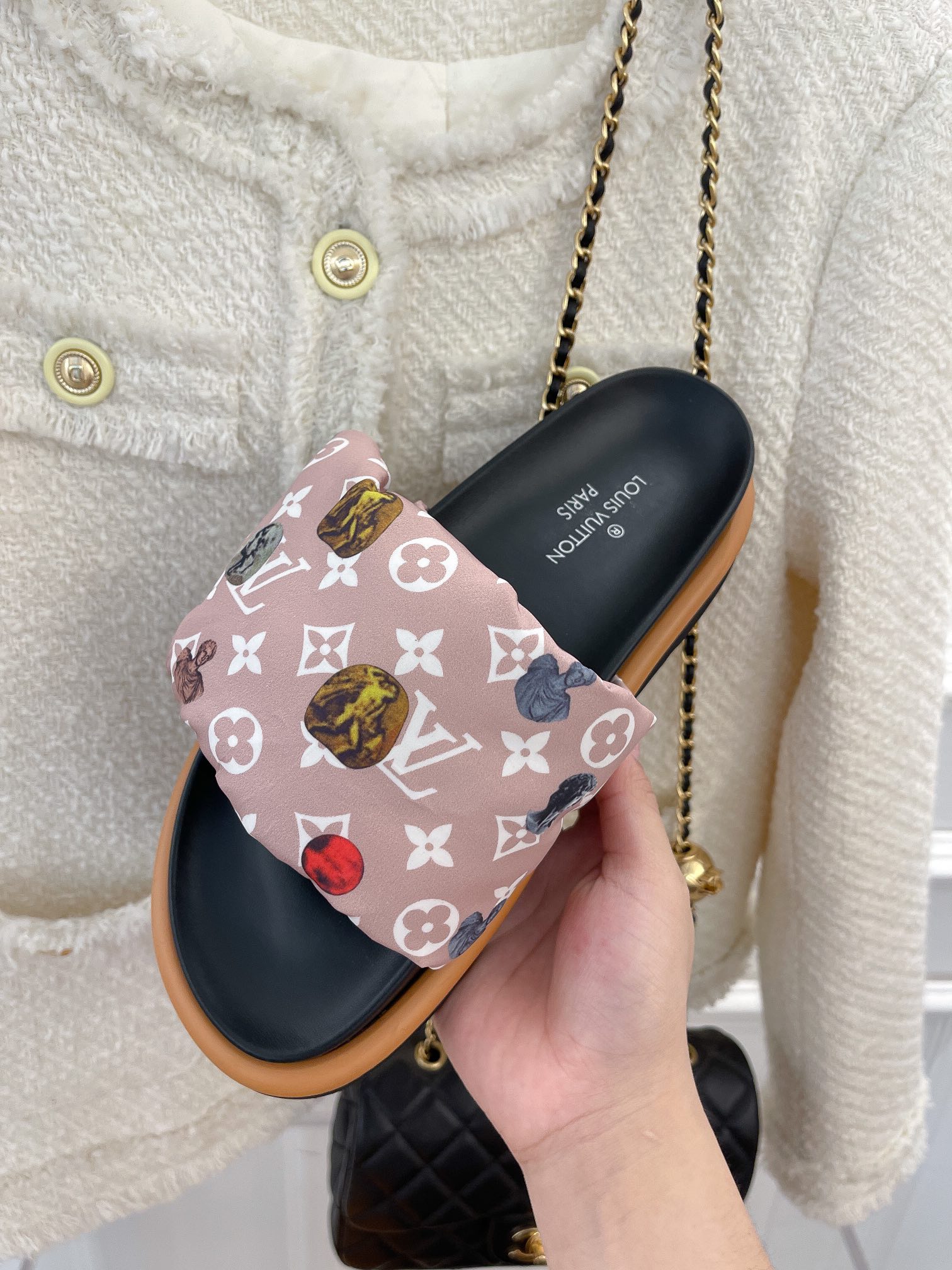 Men Women L*ouis V*uitton Top Sandals