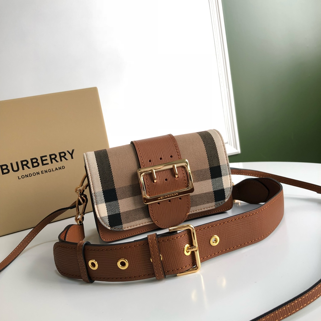 B*urberry Bag Top Quality 19.5*5*12CM