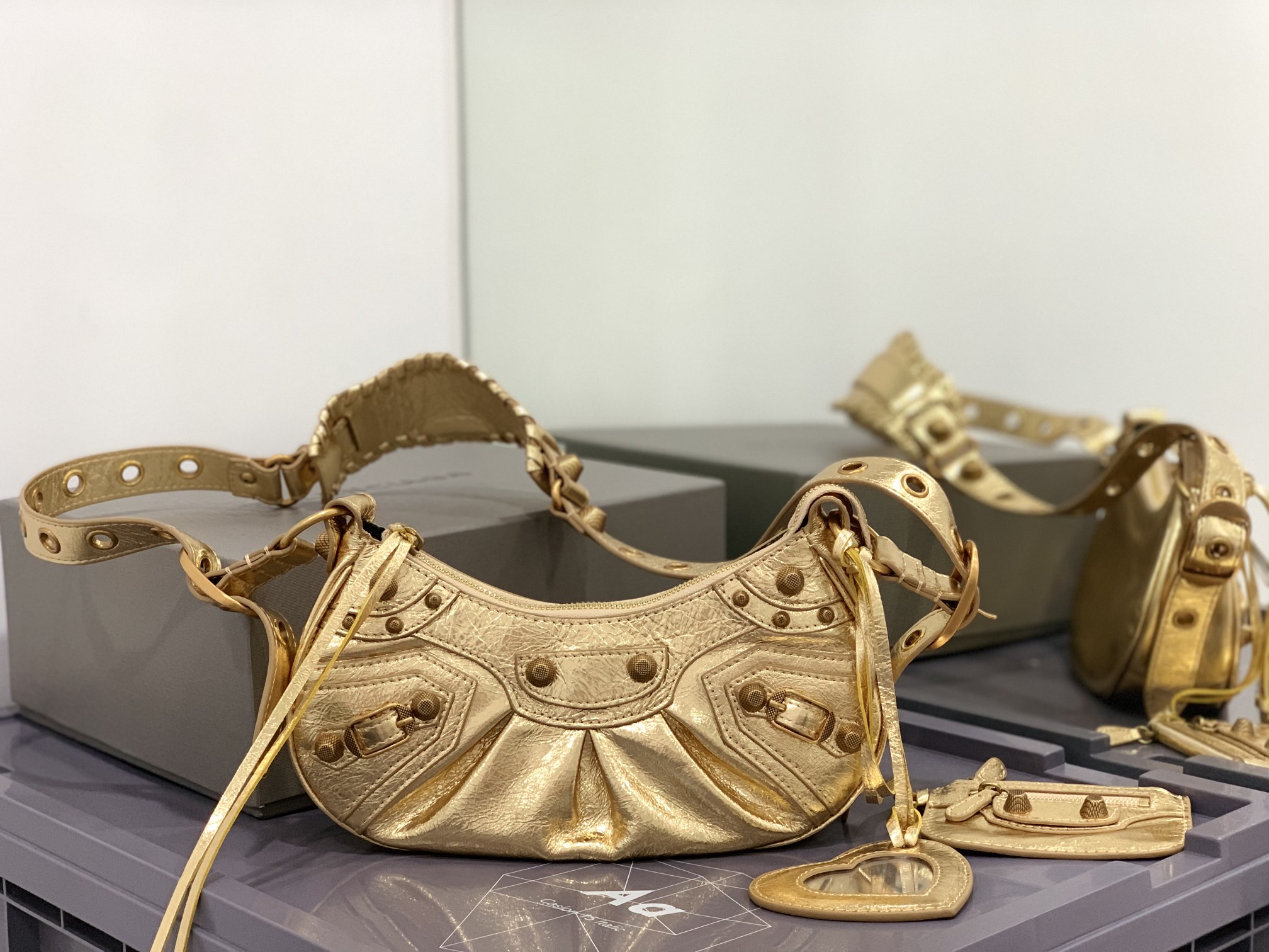 B*alenciaga Bag Top Quality 25x16x6.5CM