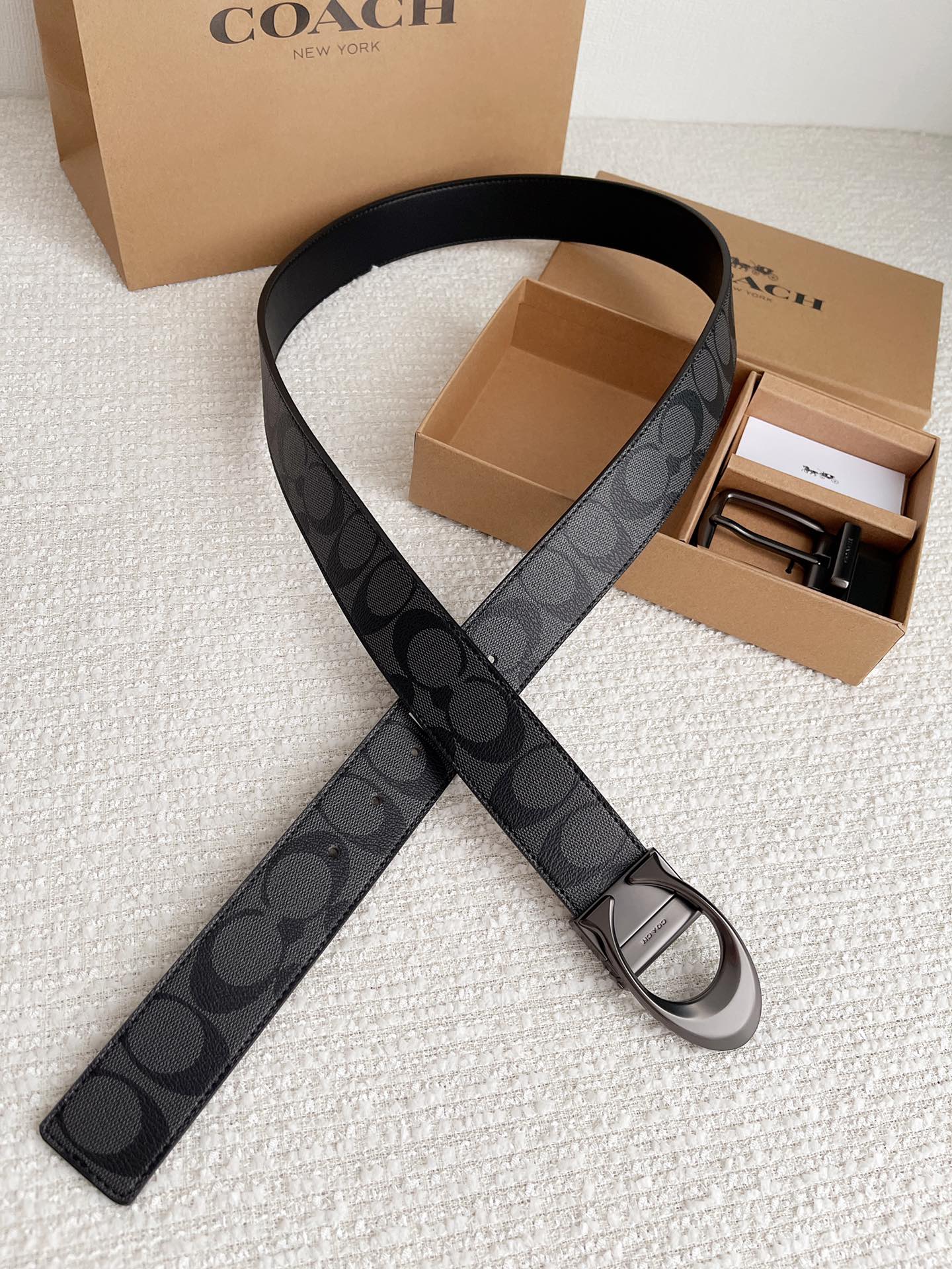 C*oach Belts Top Quality 37MM