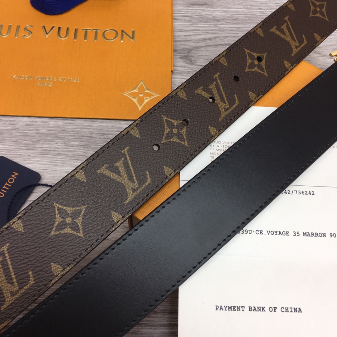 L*ouis V*uitton Belts Top Quality 40MM