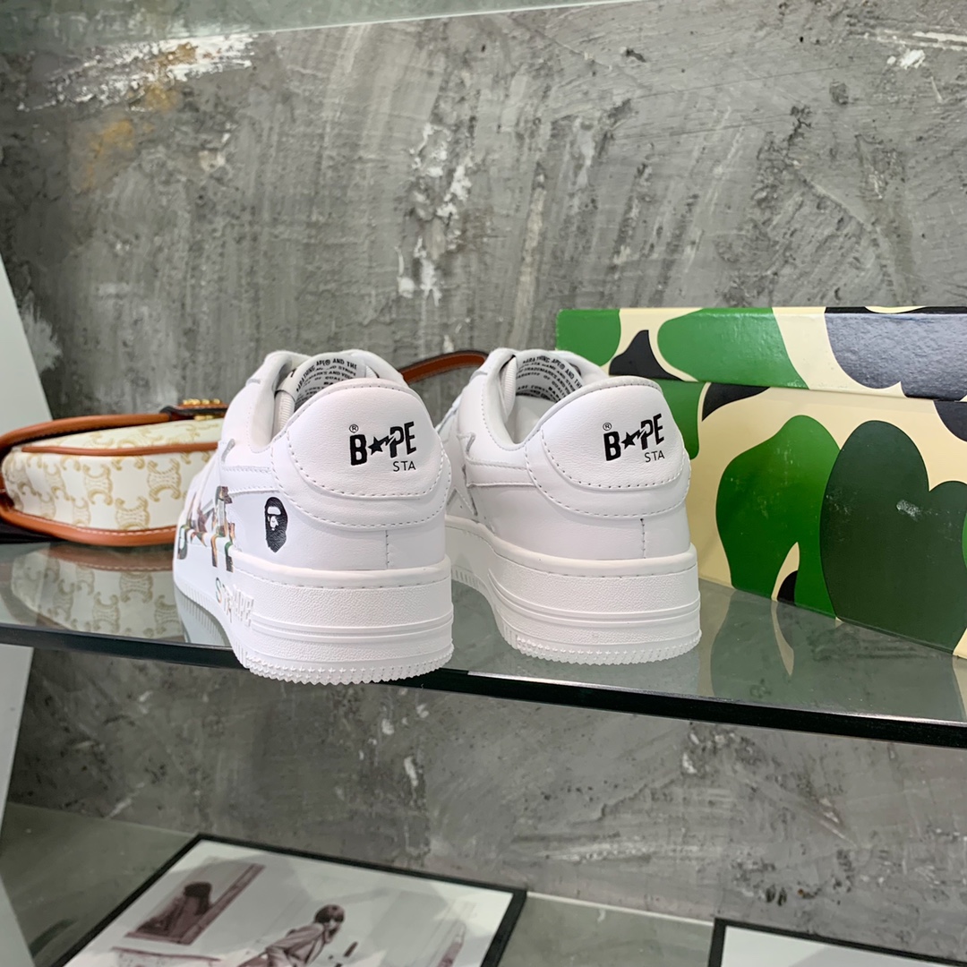 Men Women B*ape Top Sneaker