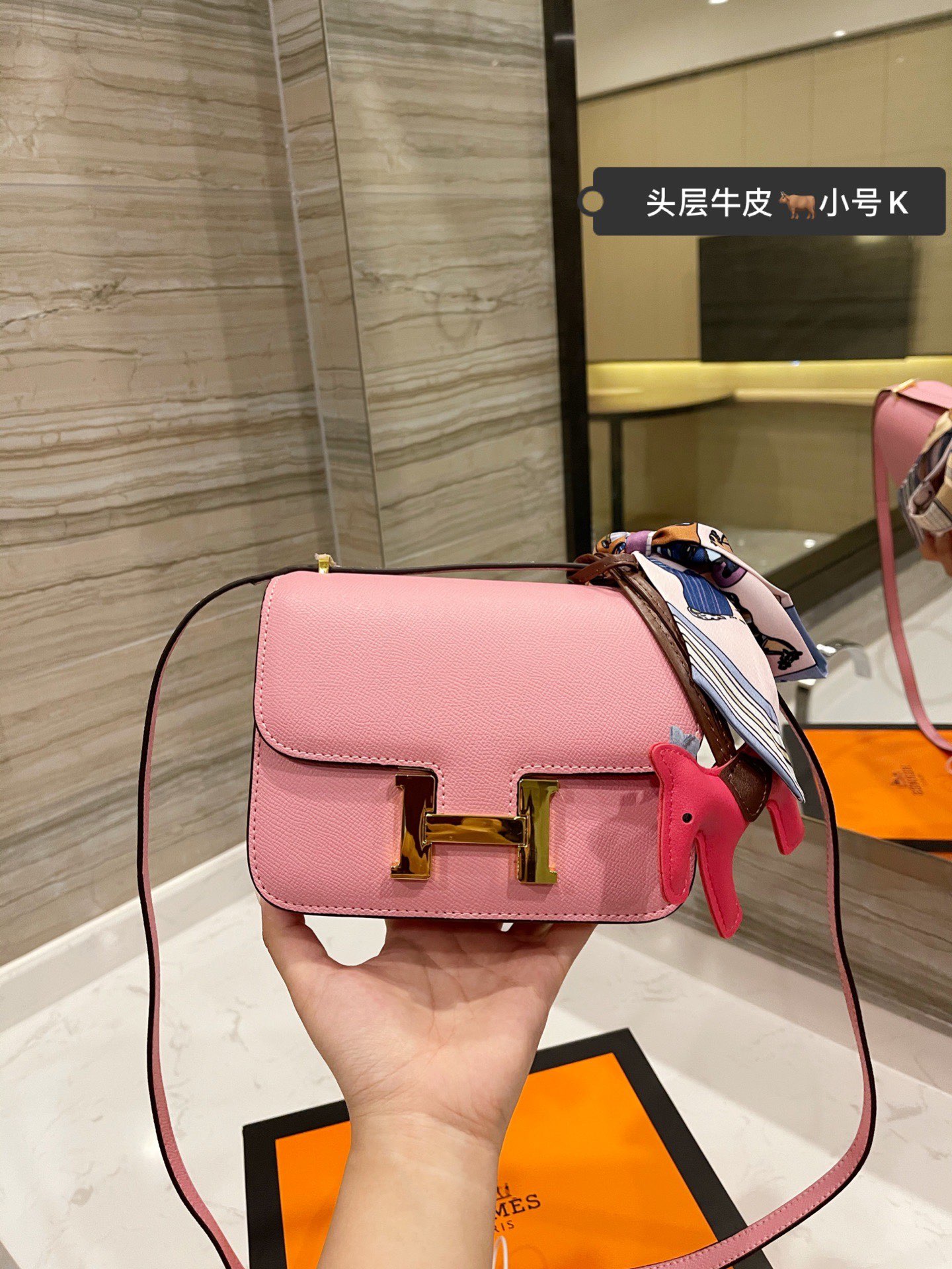 H*ermes Top Bag 18*13CM