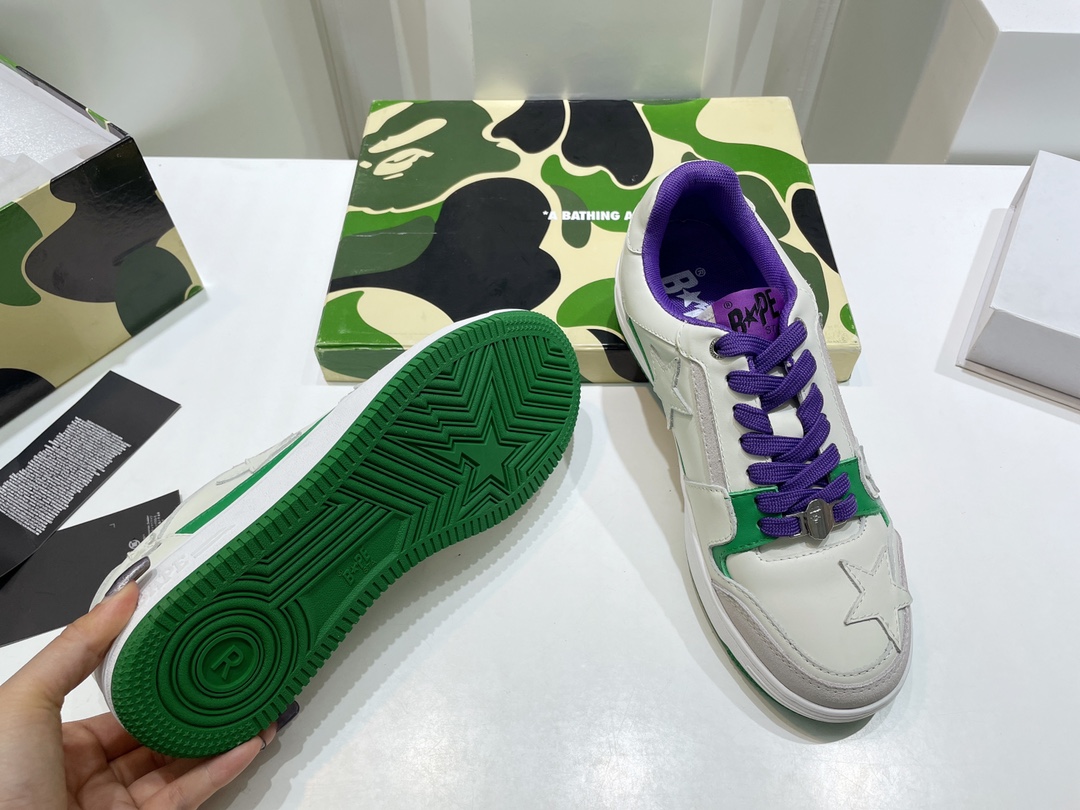 Men Women B*ape Top Sneaker