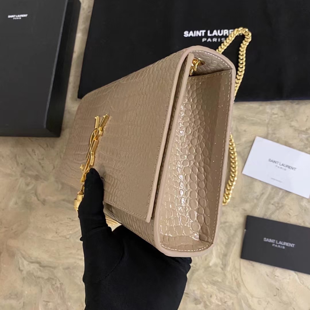 Y*SL Top Bag 24*14.5*5.5cm