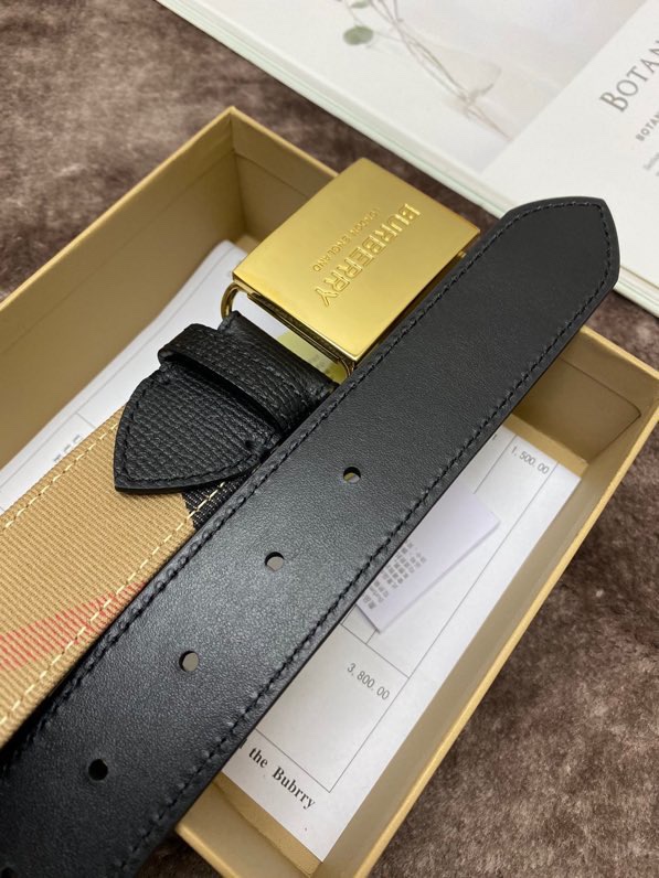 B*urberrry Belts Top Version 35MM