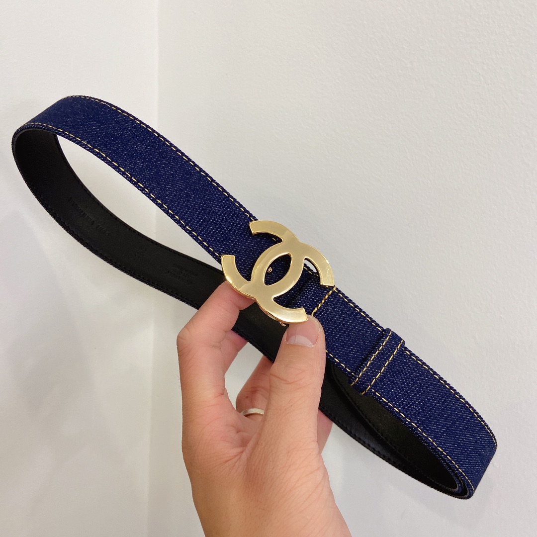C*hanel Belts Top Quality 30MM