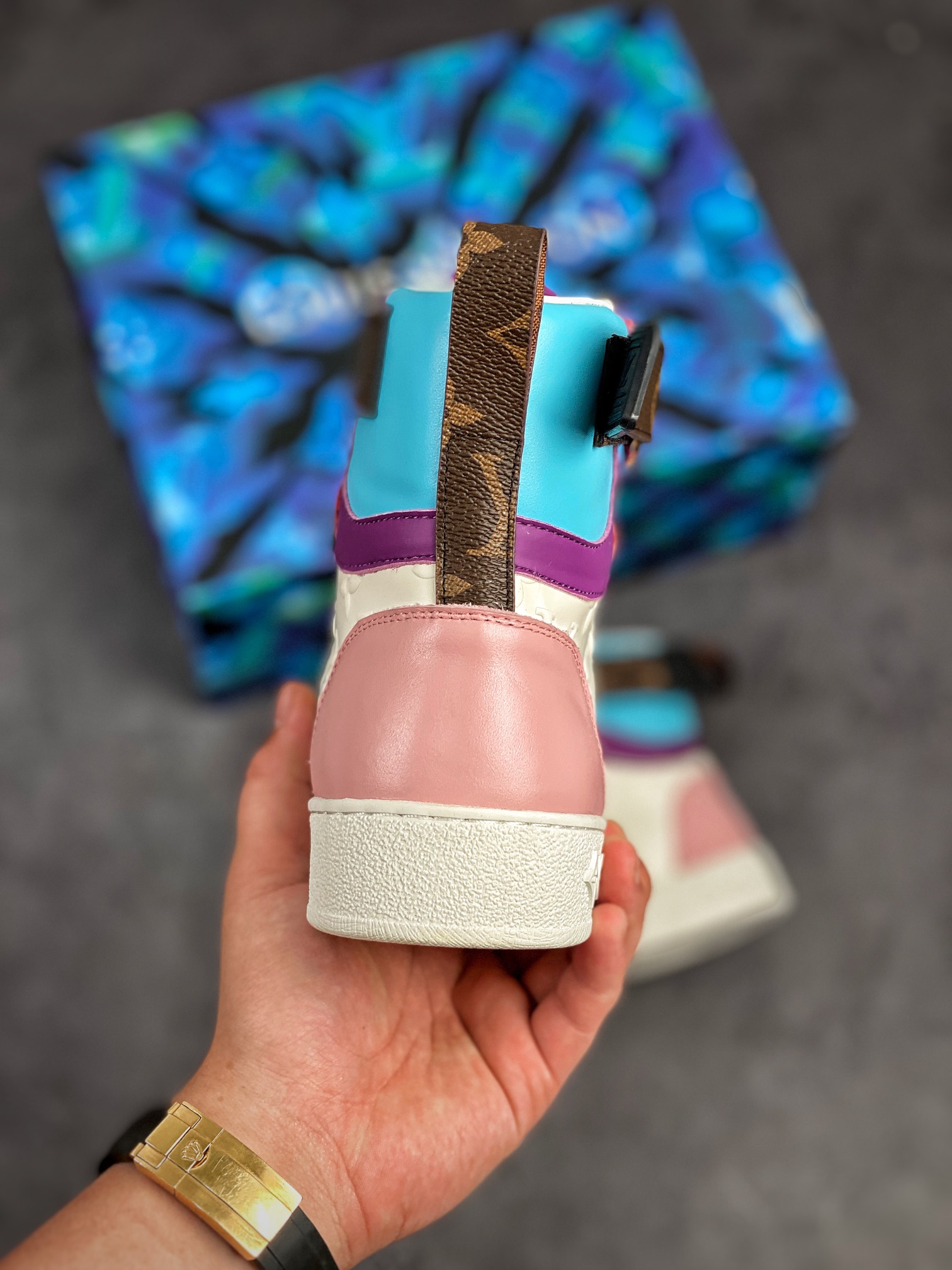 Men L*ouis V*uitton Top Sneaker