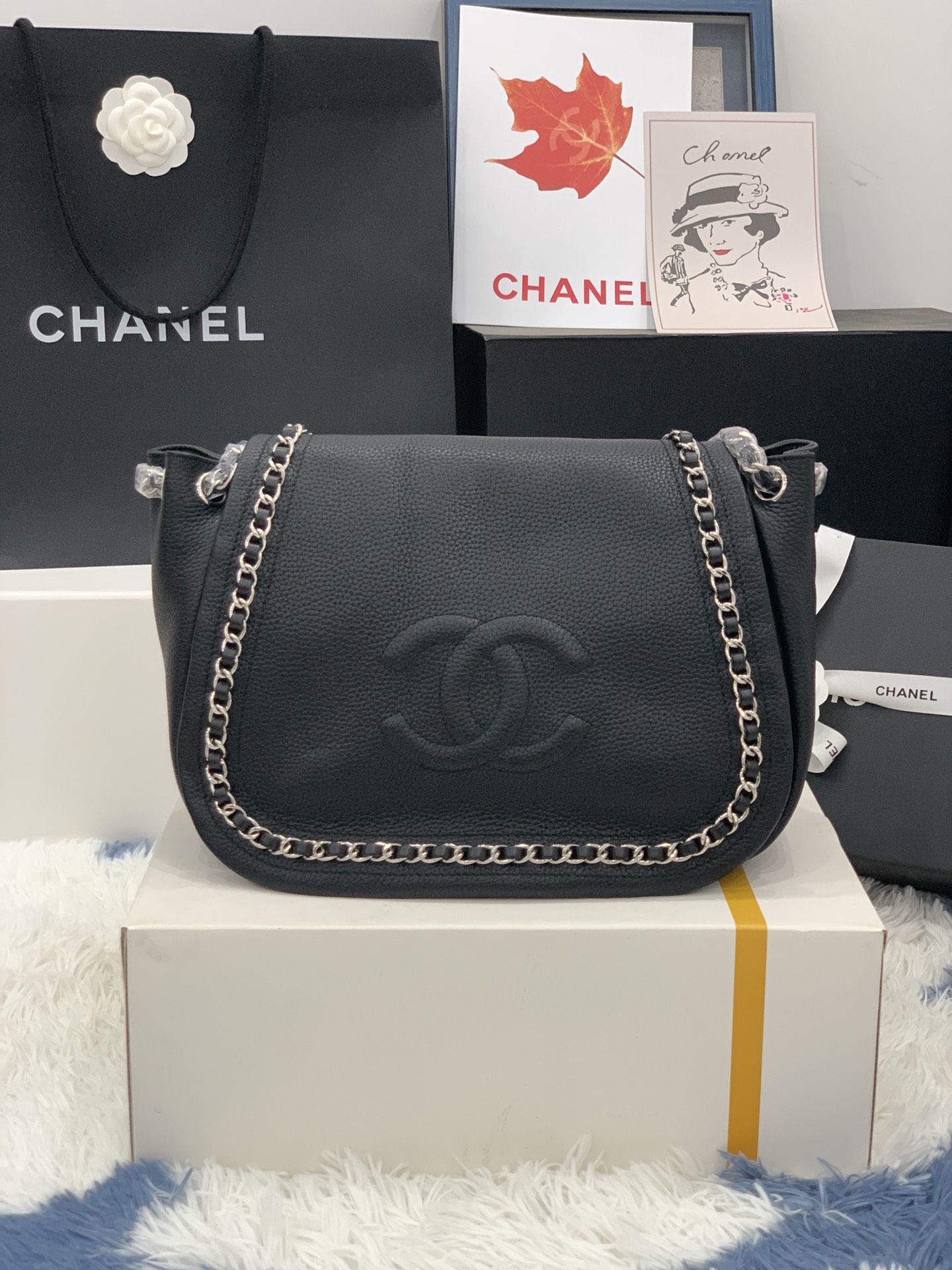 C*hanel Bag Top Quality 30*21*15cm