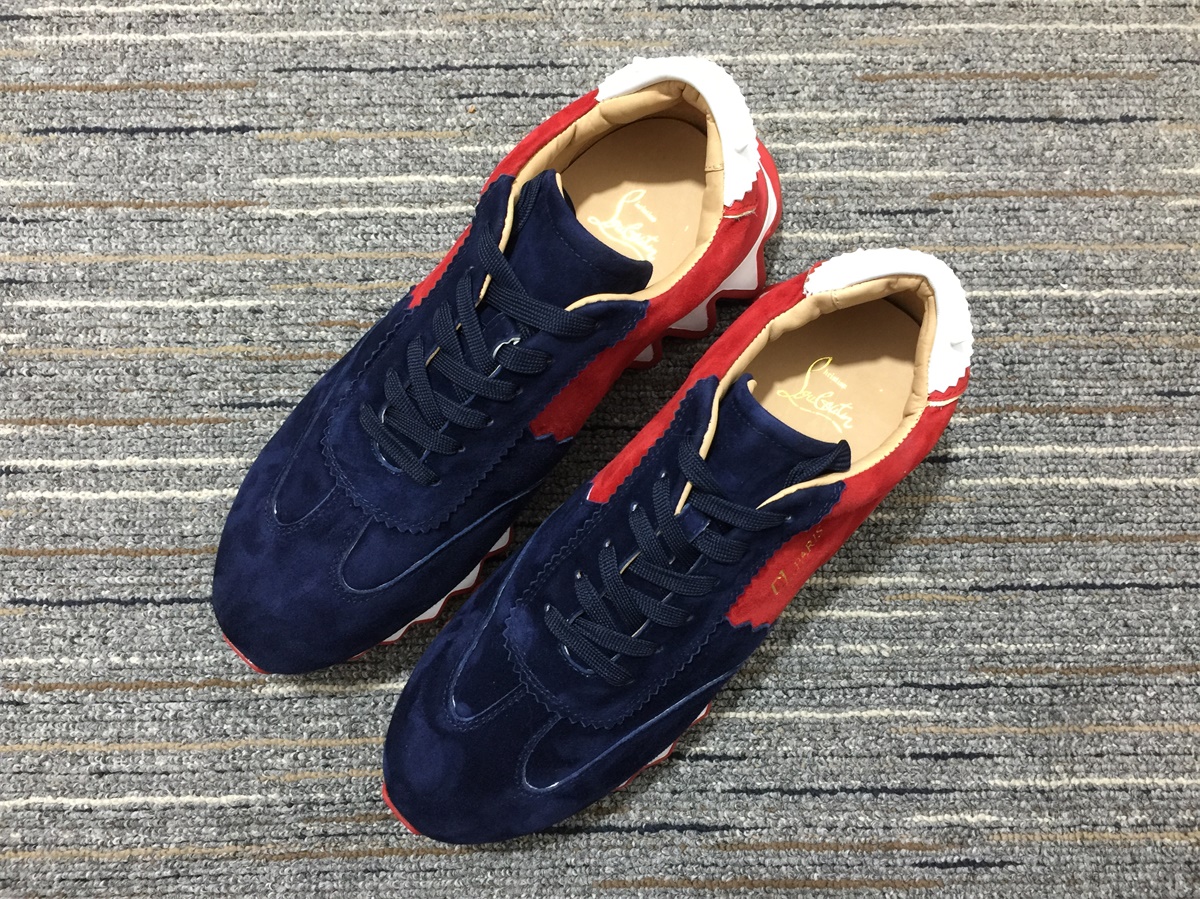 Men C*hristian L*ouboutin Aurelien Flat Top Sneakers